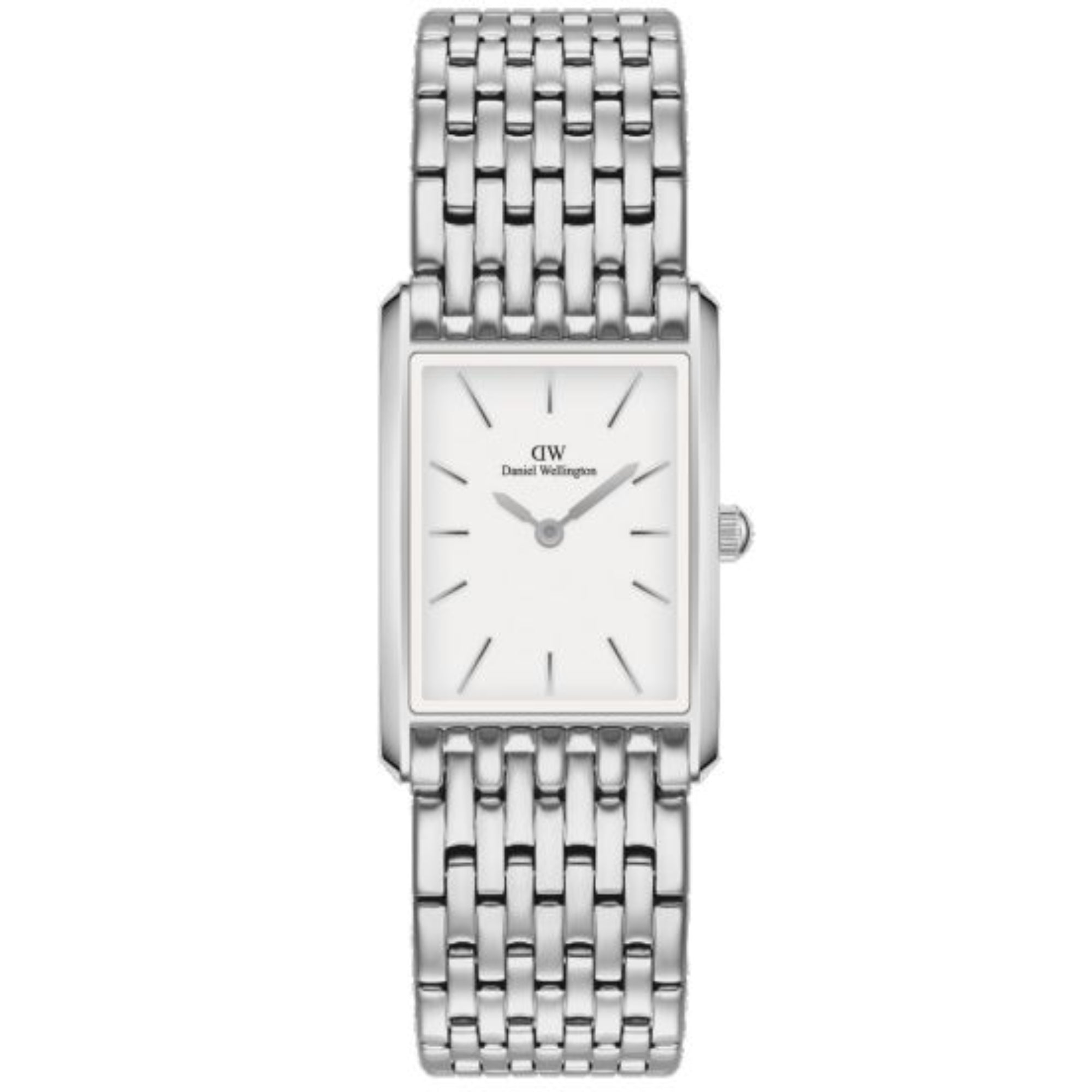 Daniel Wellington BOUND 9-Link Silver White Dial Women’s Watch DW00100706