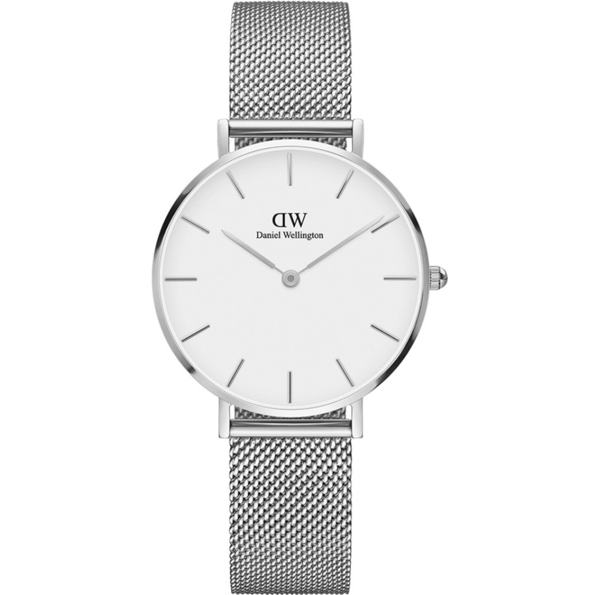 Daniel Wellington Petite Sterling Silver White Dial Women's Watch DW00100164