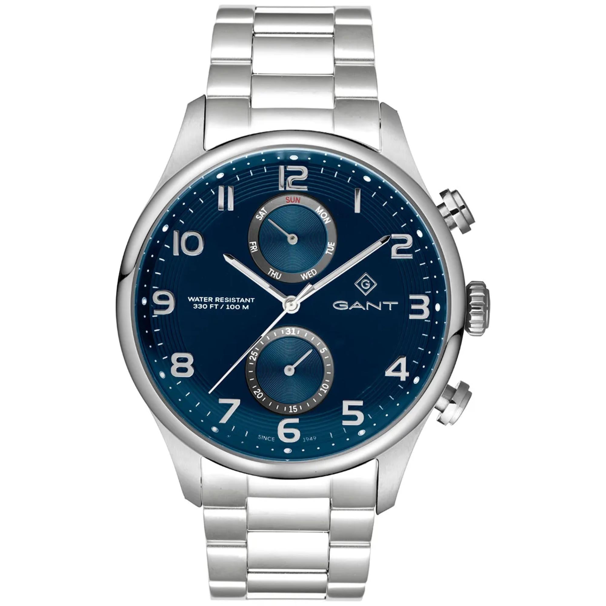 Gant Southampton Quartz Blue Chronograph Dial Steel Bracelet Men's Watch G175003