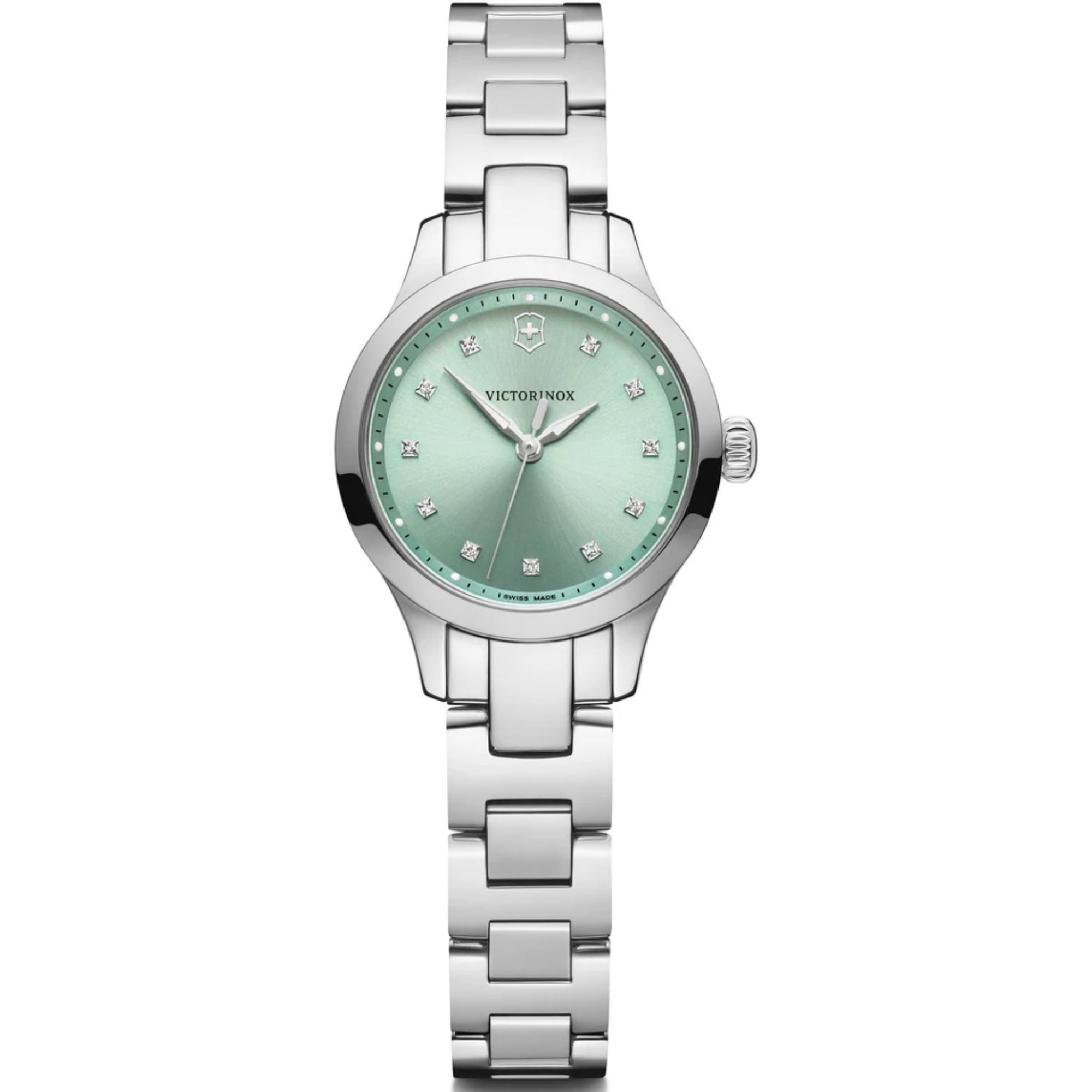 Victorinox Alliance Quartz Blue Dial Stainless Steel Bracelet Ladies Watch 241915