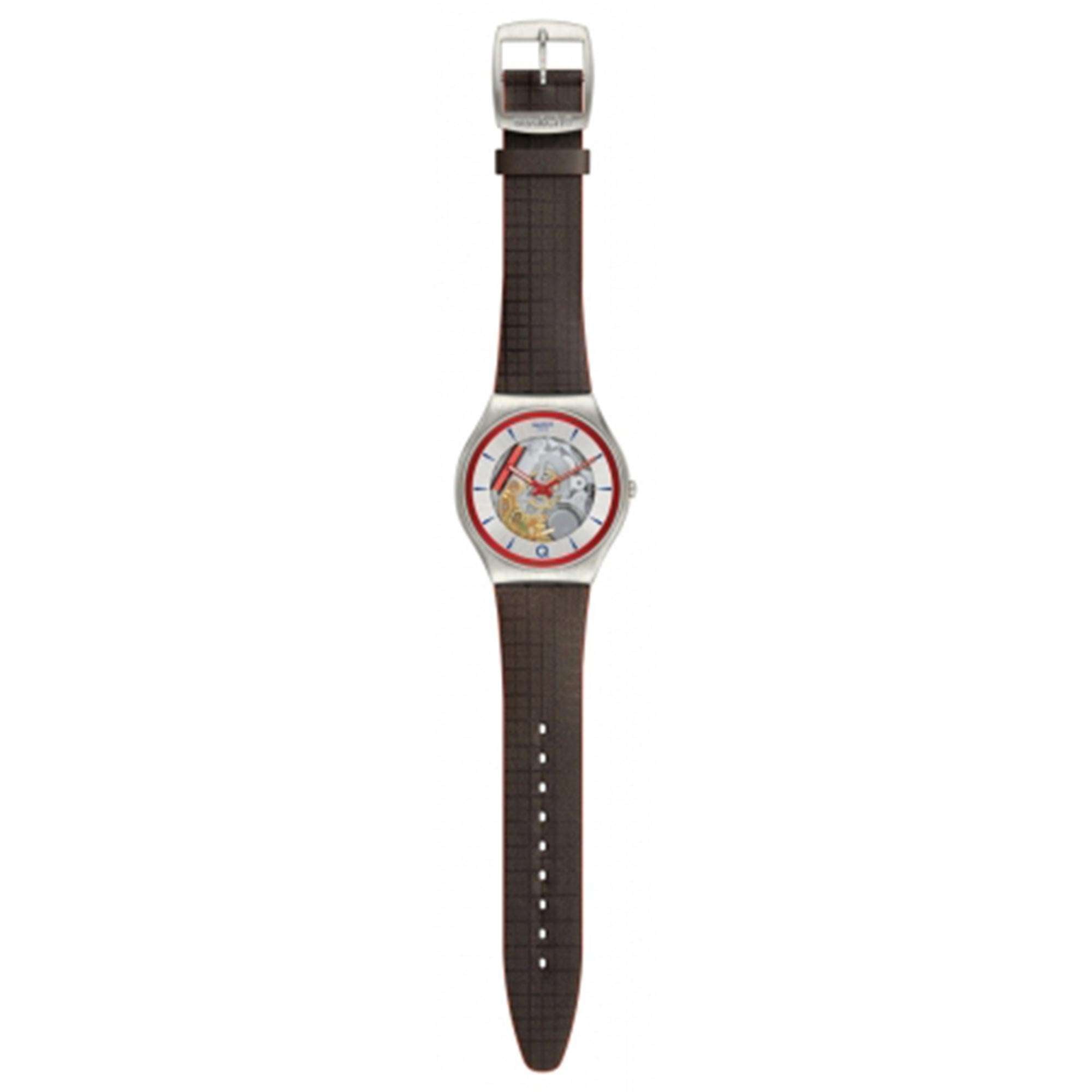 Swatch James Bond Q 2020 No Time To Die Limited Edition Silver Dial Men's Watch SS07Z100