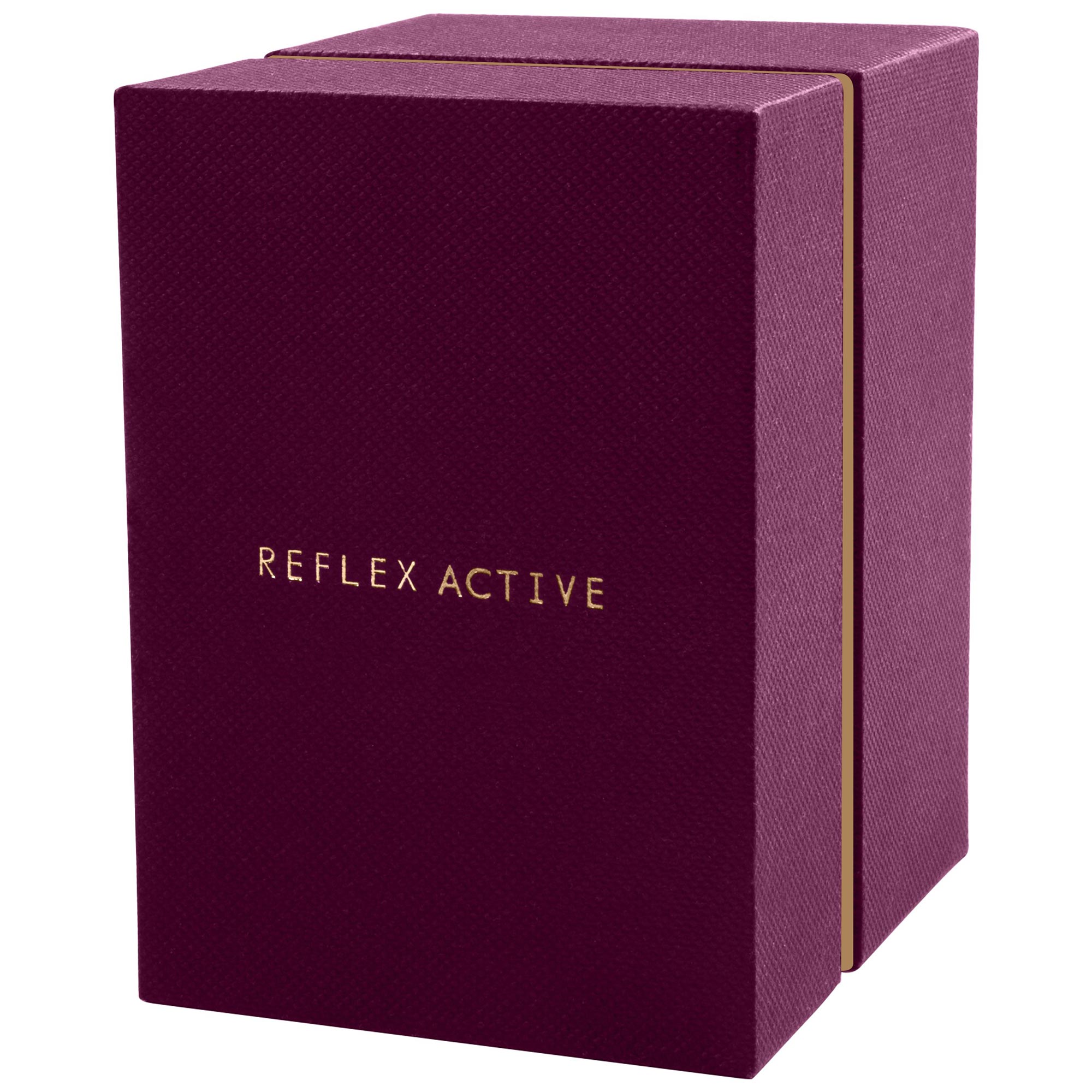 Reflex Active Quartz Black Dial White Silicone Strap Ladies Watch RA05-2019