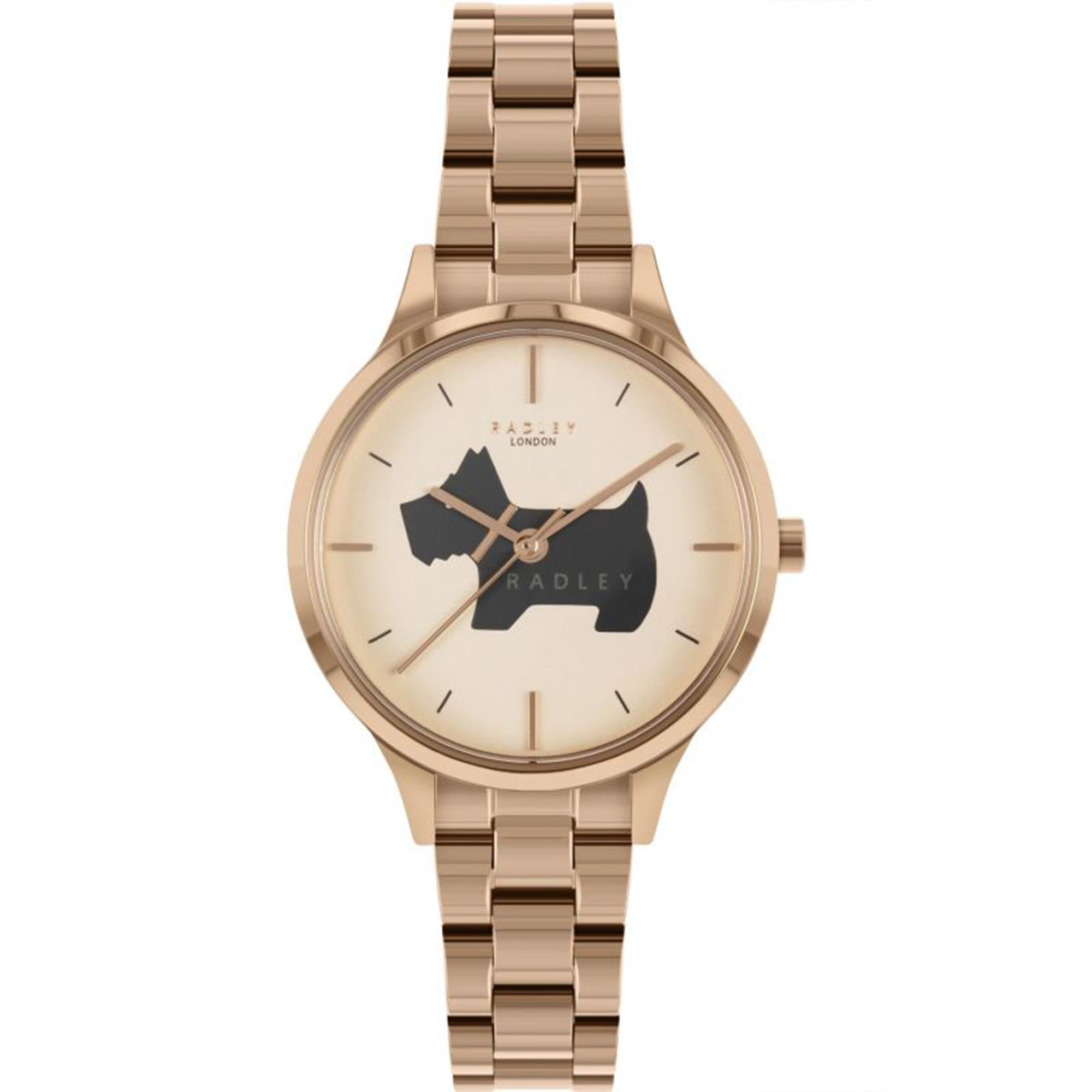 Radley Meridan Place Quartz Rose Dial Stainless Steel Bracelet Ladies Watch RY4530