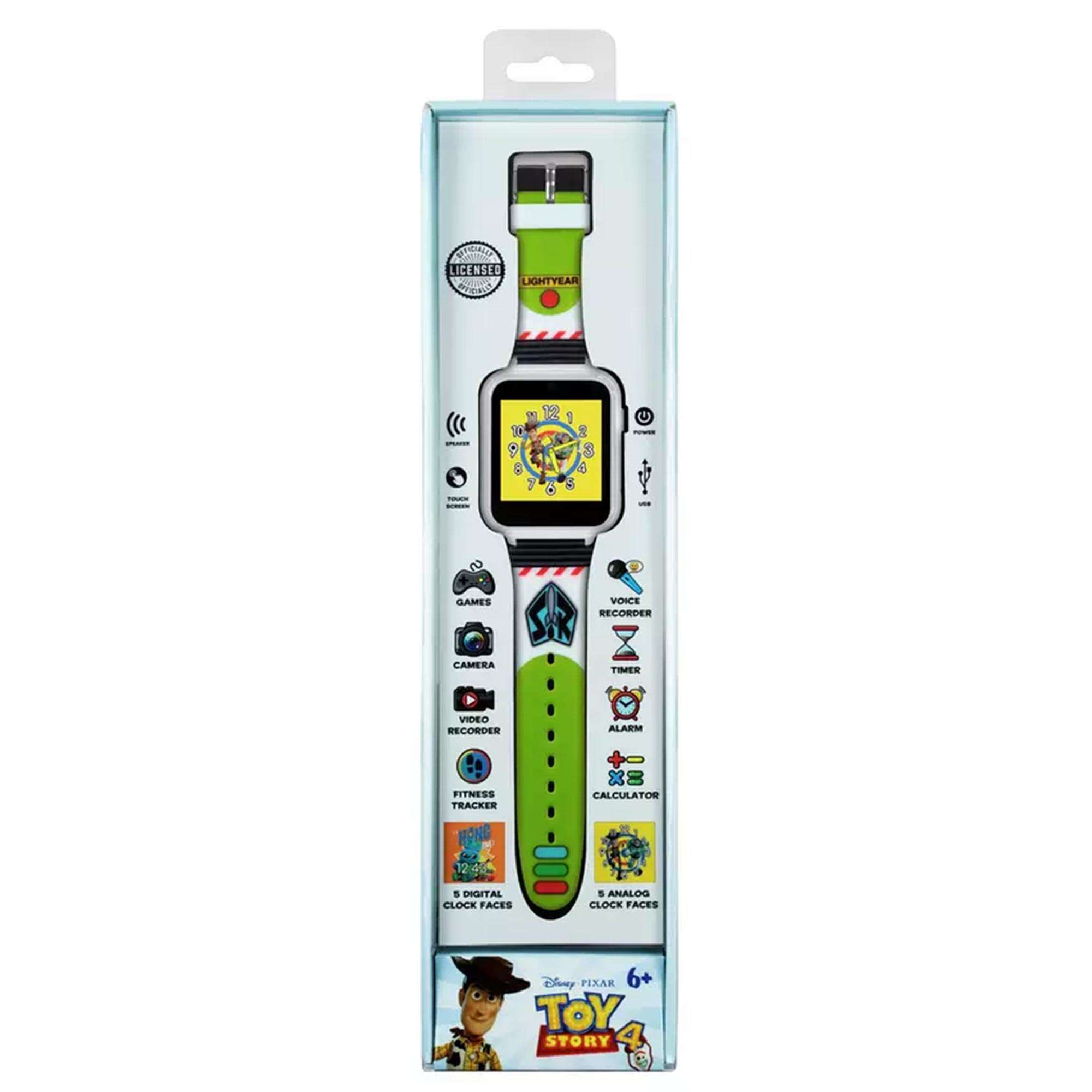Disney Toy Story Quartz Digital Dial Rubber Strap Boys Watch TYM4103