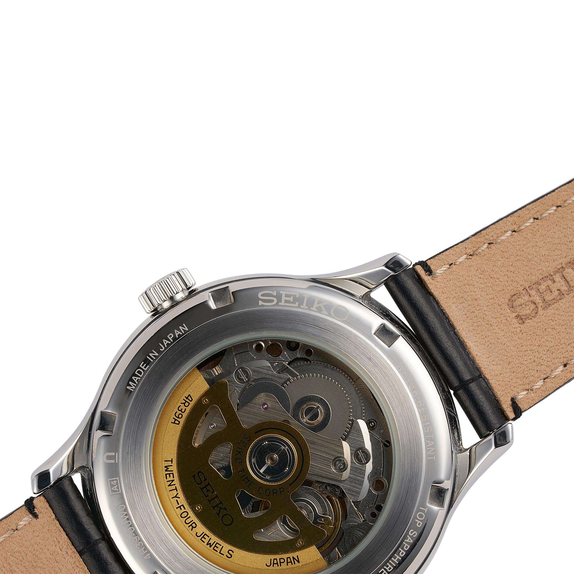 Seiko Presage Japanese Zen Garden 'Sakura By Night' Men's Watch SSA421J1