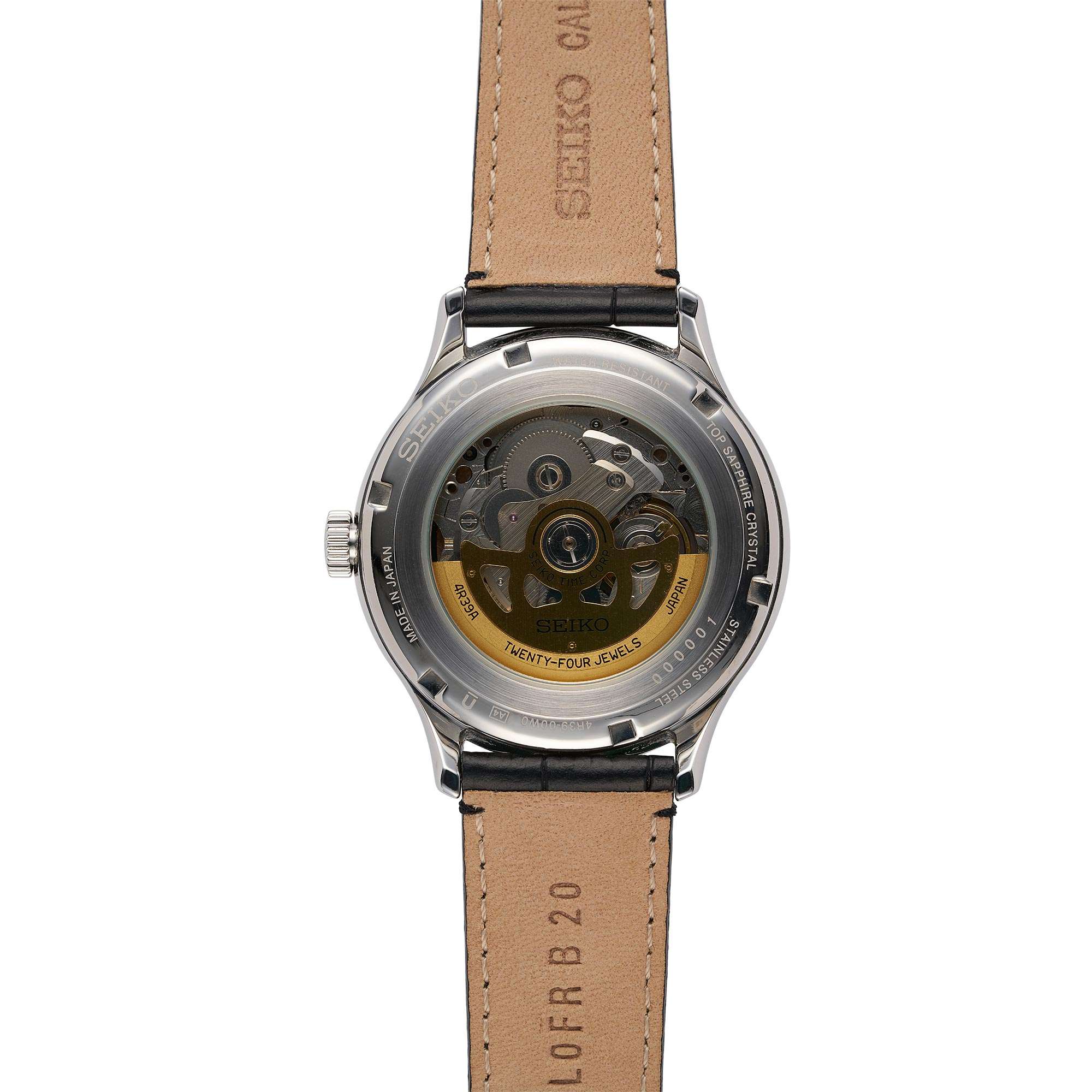 Seiko Presage Japanese Zen Garden 'Sakura By Night' Men's Watch SSA421J1