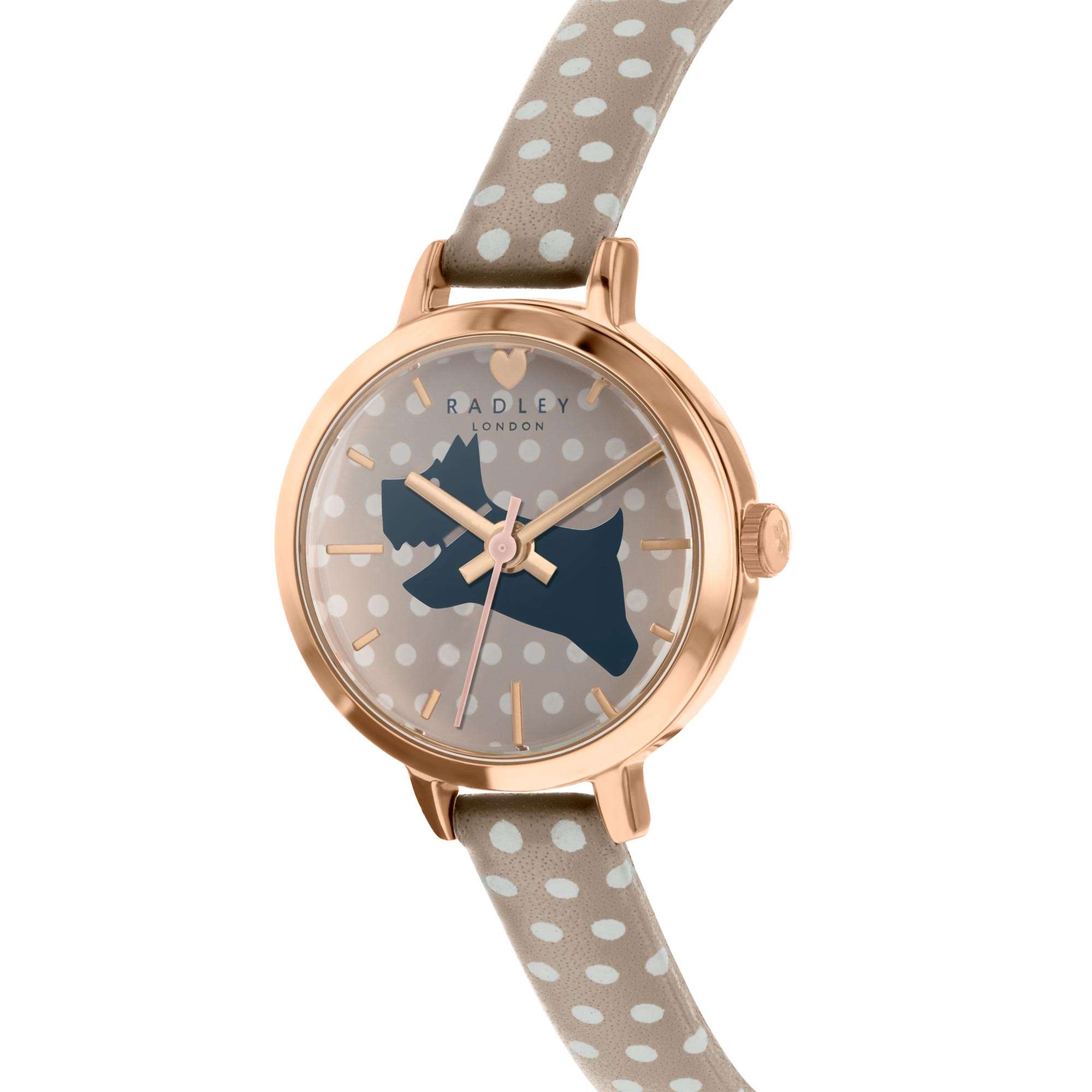 Radley Quartz Grey Dial Leather Strap Ladies Watch RY2734-S