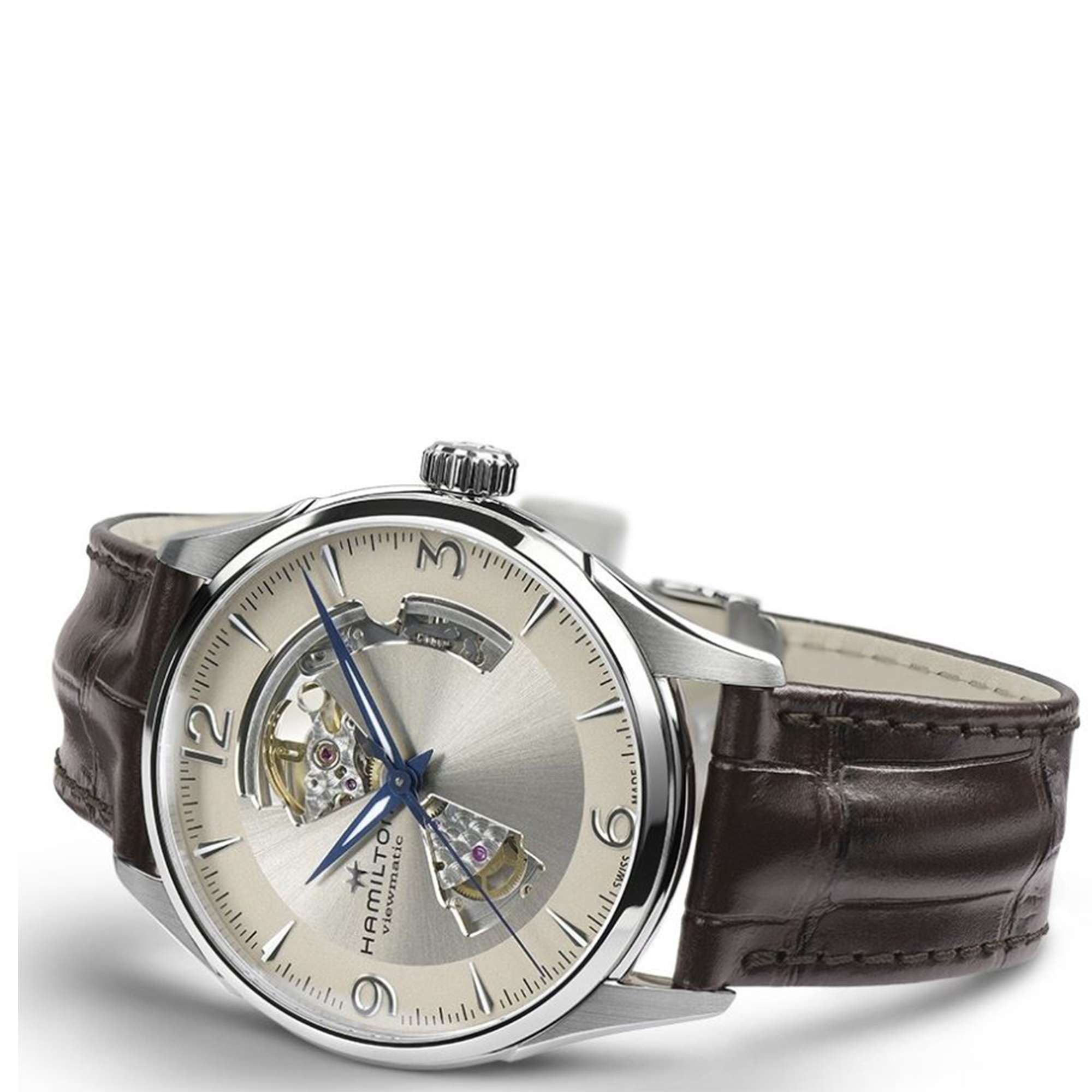 Hamilton Jazzmaster Open Heart Automatic Beige Dial Men's Watch H32705521