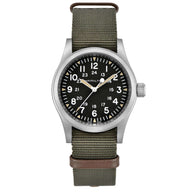 Hamilton Khaki Field 38mm Black Dial NATO Mens Mechanical Watch H69439931
