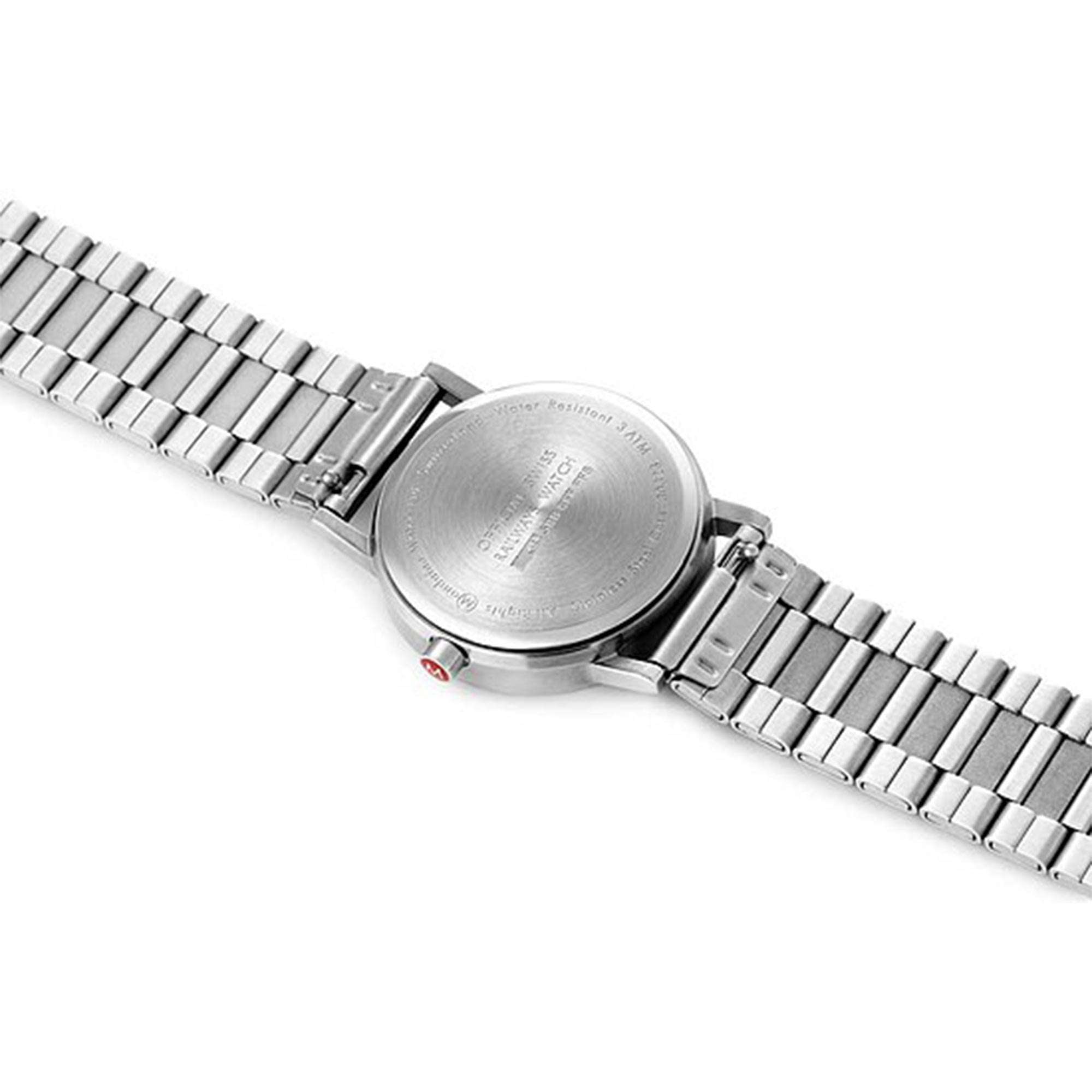 Mondaine Classic Quartz White Dial Stainless Steel Bracelet Ladies Watch A660.30314.16SBJ
