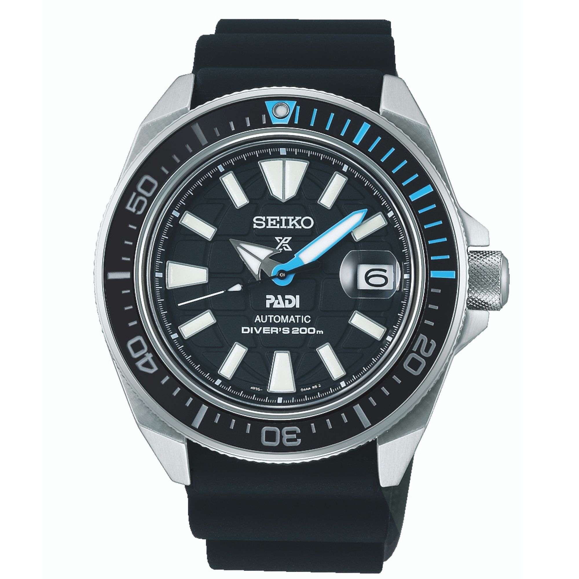 Seiko Prospex PADI Special Edition “King Samurai” Automatic Movement Blue Dial Rubber Bracelet SRPG21K1