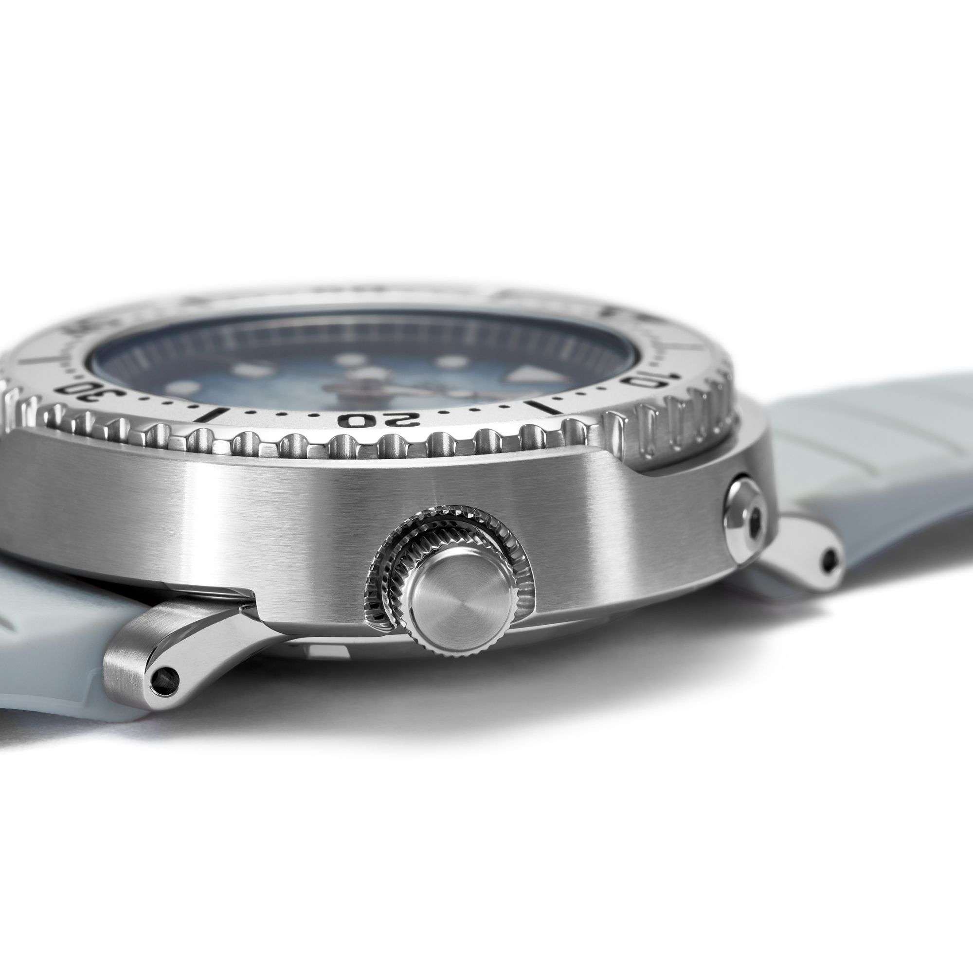 Seiko Prospex Antarctica Tuna Save the Ocean Automatic Blue Dial Silicone Bracelet Men's Watch SRPG59K1