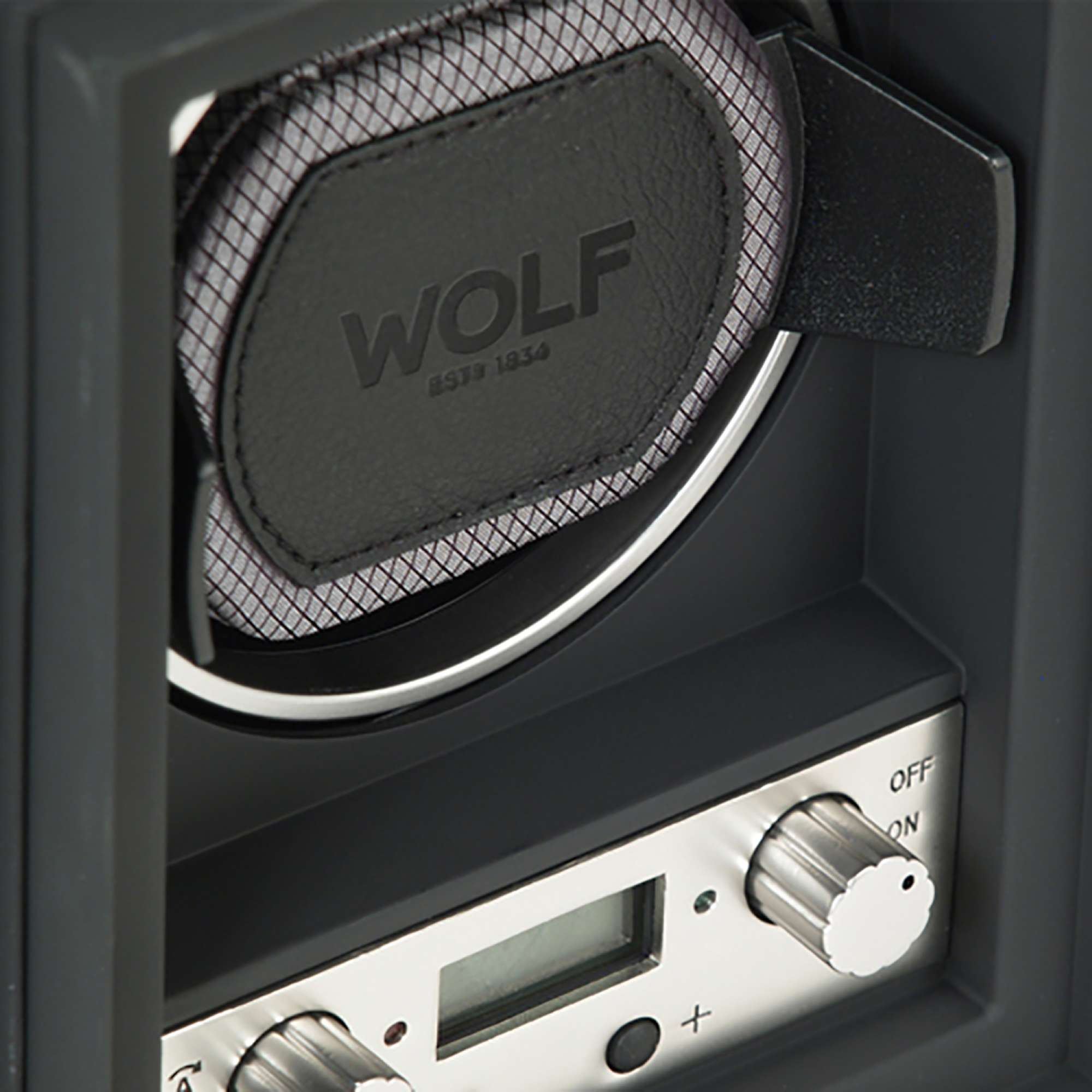 WOLF Module 4.1 Grey Single Watch Winder 454011