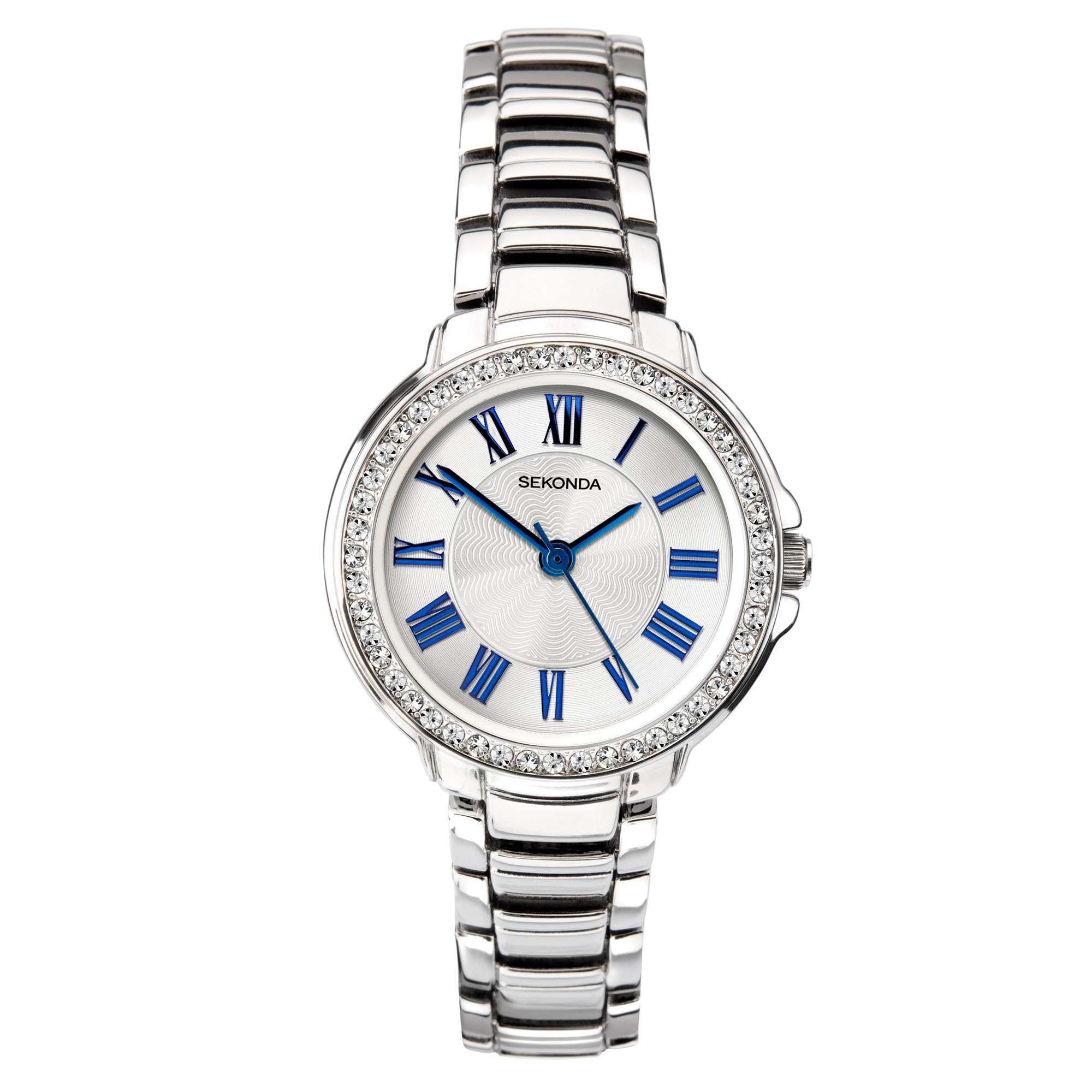 Sekonda Classic Quartz Silver Dial Stainless Steel Bracelet Ladies Watch 2777