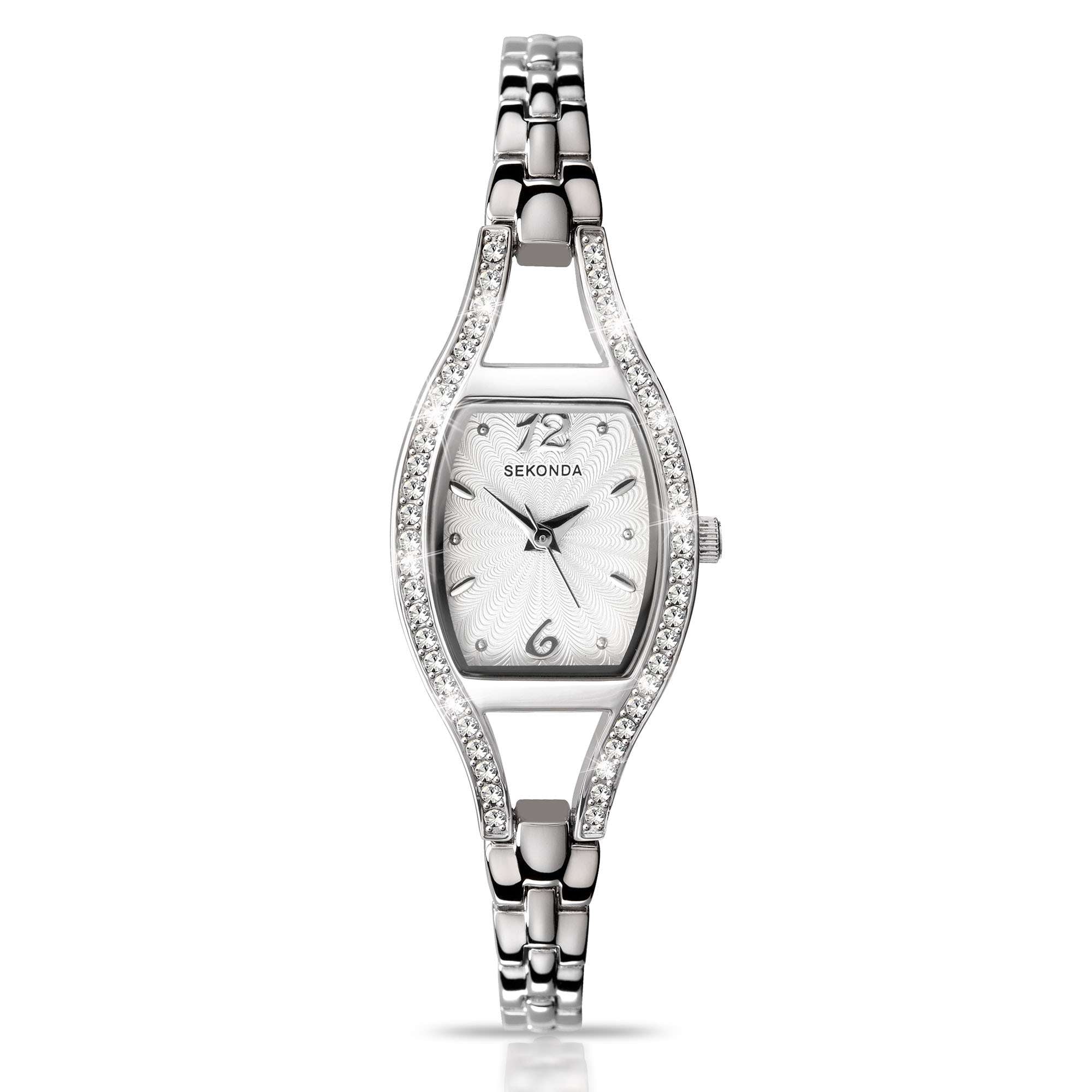 Sekonda Dress Quartz Silver Dial Stainless Steel Bracelet Ladies Watch 4191
