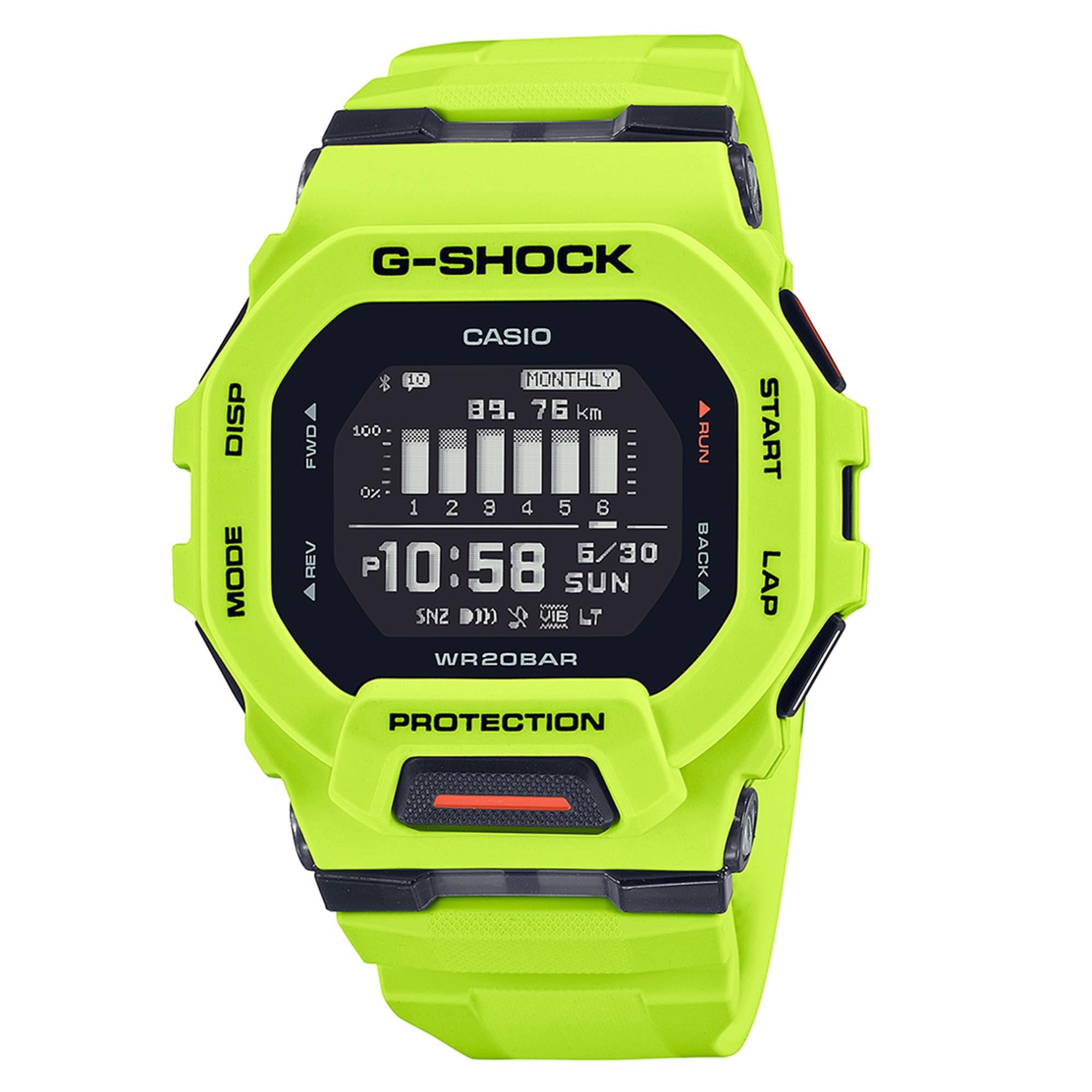Casio G-Shock Move GBD-200 Series Digital Resin Strap Men's Watch GBD-200-9ER