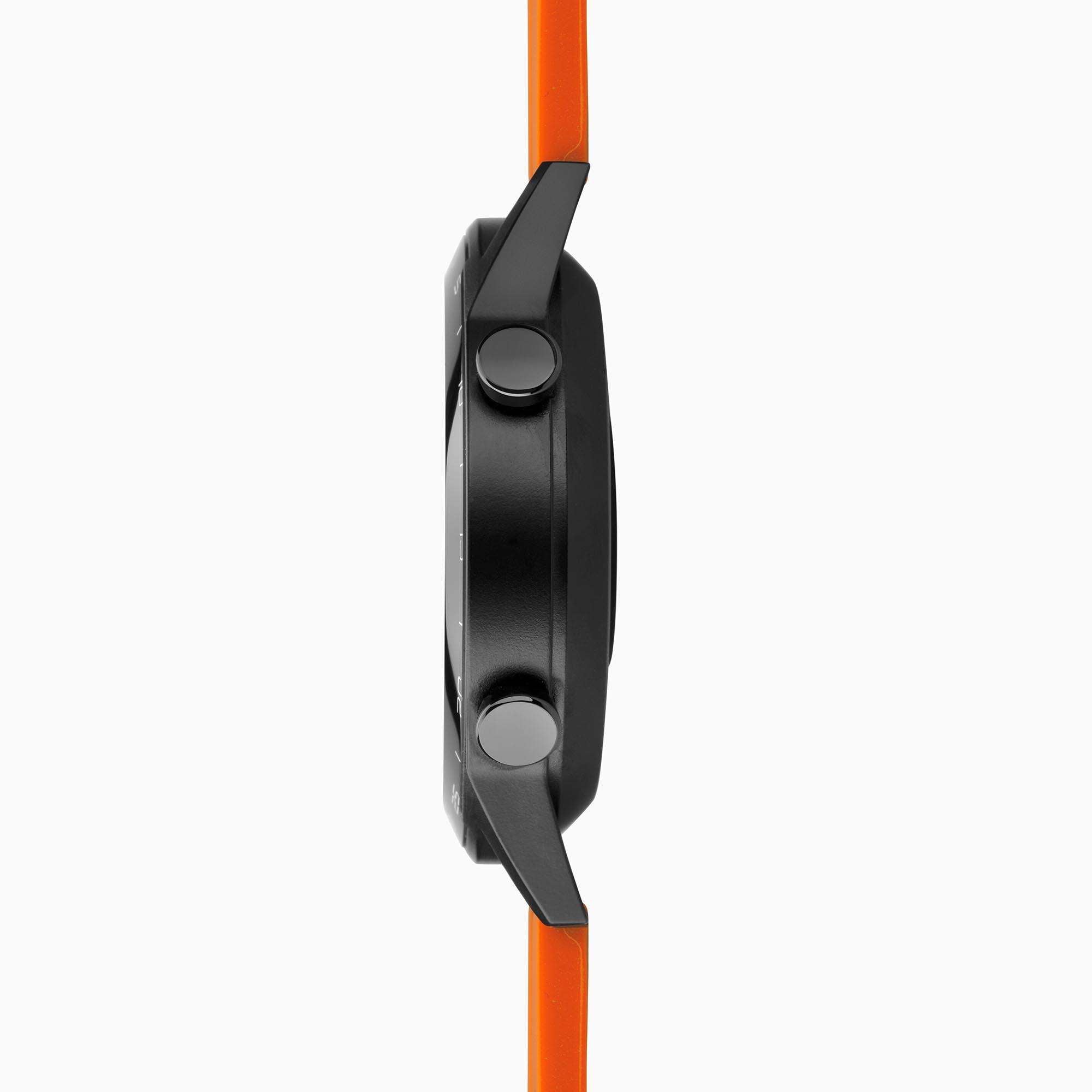 Sekonda Black Interactive Dial Orange Silicone Strap Men’s Smart Watch 1911