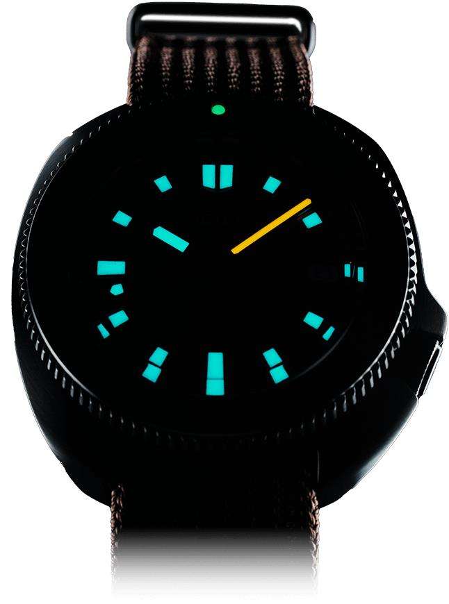 Seiko Prospex Black Series Heritage Collection 1965 Recreation Limited Edition Automatic Black Dial Brown Textile Strap Men's Watch SPB253J1