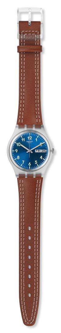 Swatch Windy Dune Case Blue Dial Men's Watch GE709
