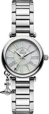 Vivienne Westwood Mother Orb Quartz Silver Stainless Steel Ladies' Watch VV006PSLSL