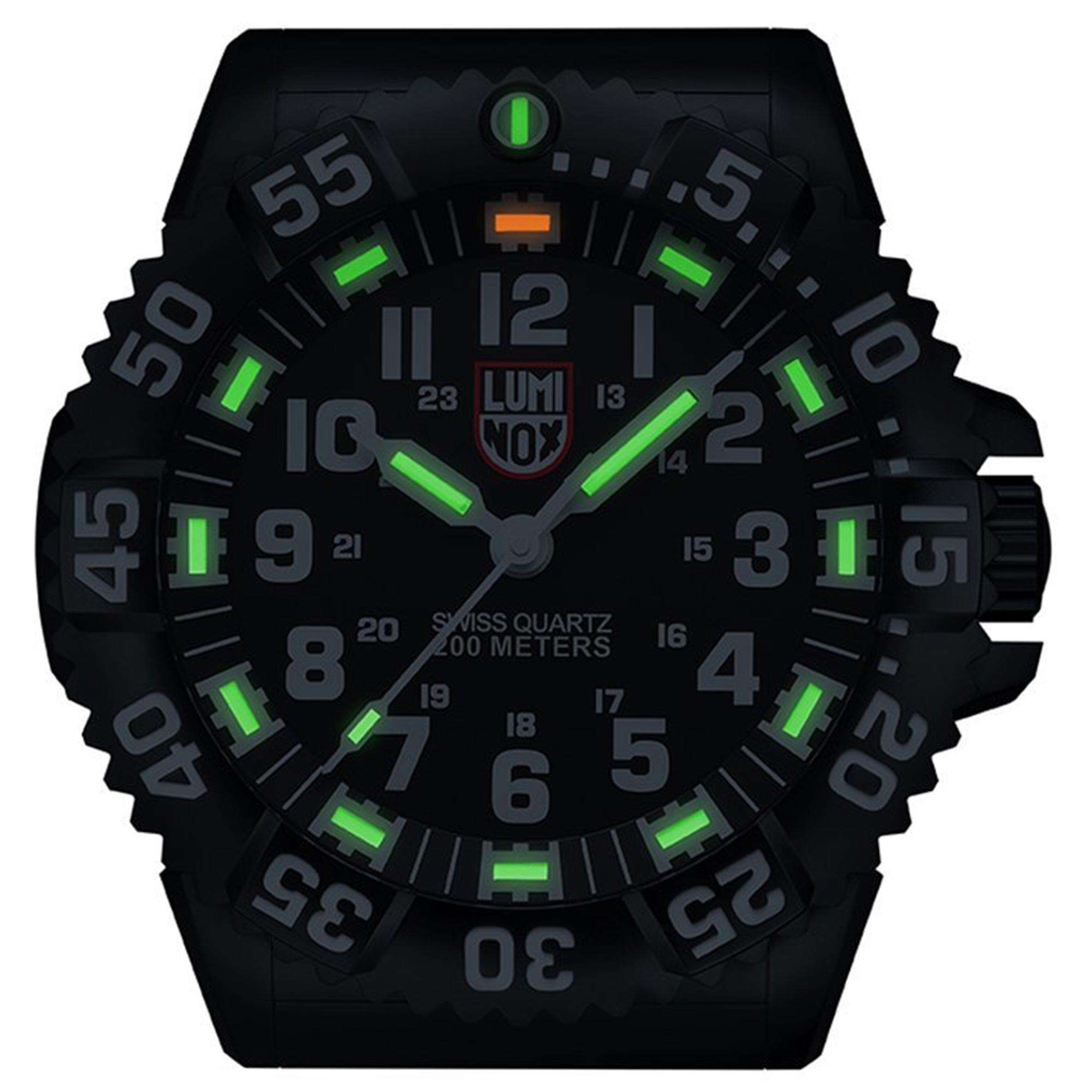 Luminox Luxury Large Luminous Wall Clock Black XL.BIG.40