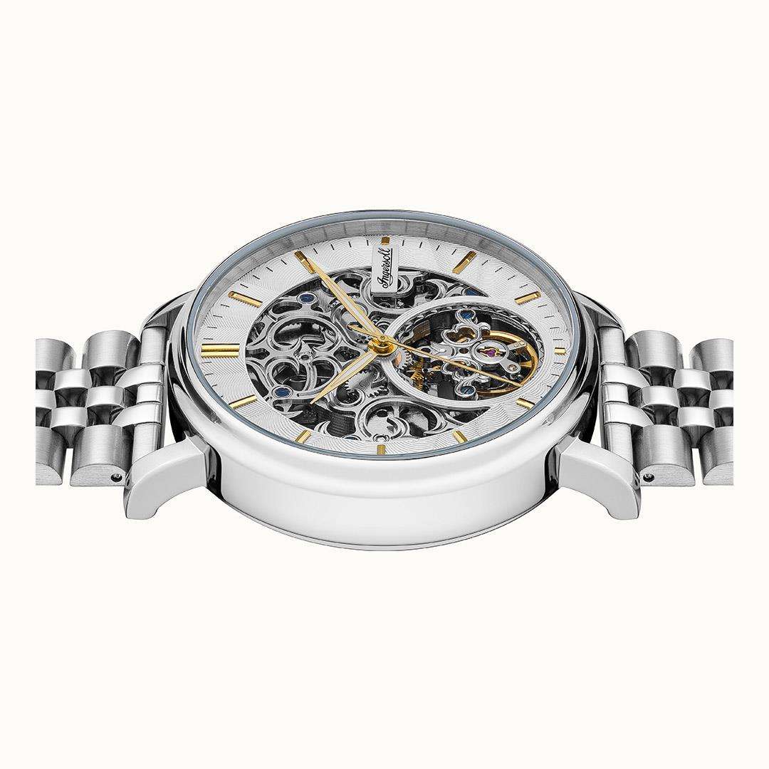 Ingersoll The Charles Automatic Silver Dial Stainless Steel Bracelet Men's Watch I05803B