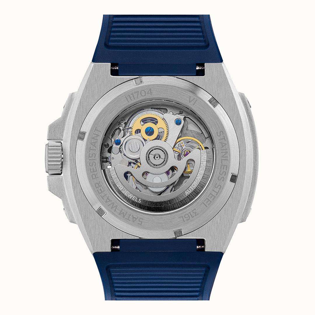 Ingersol The Motion Automatic Blue Dial Strap Men's Watch I11704