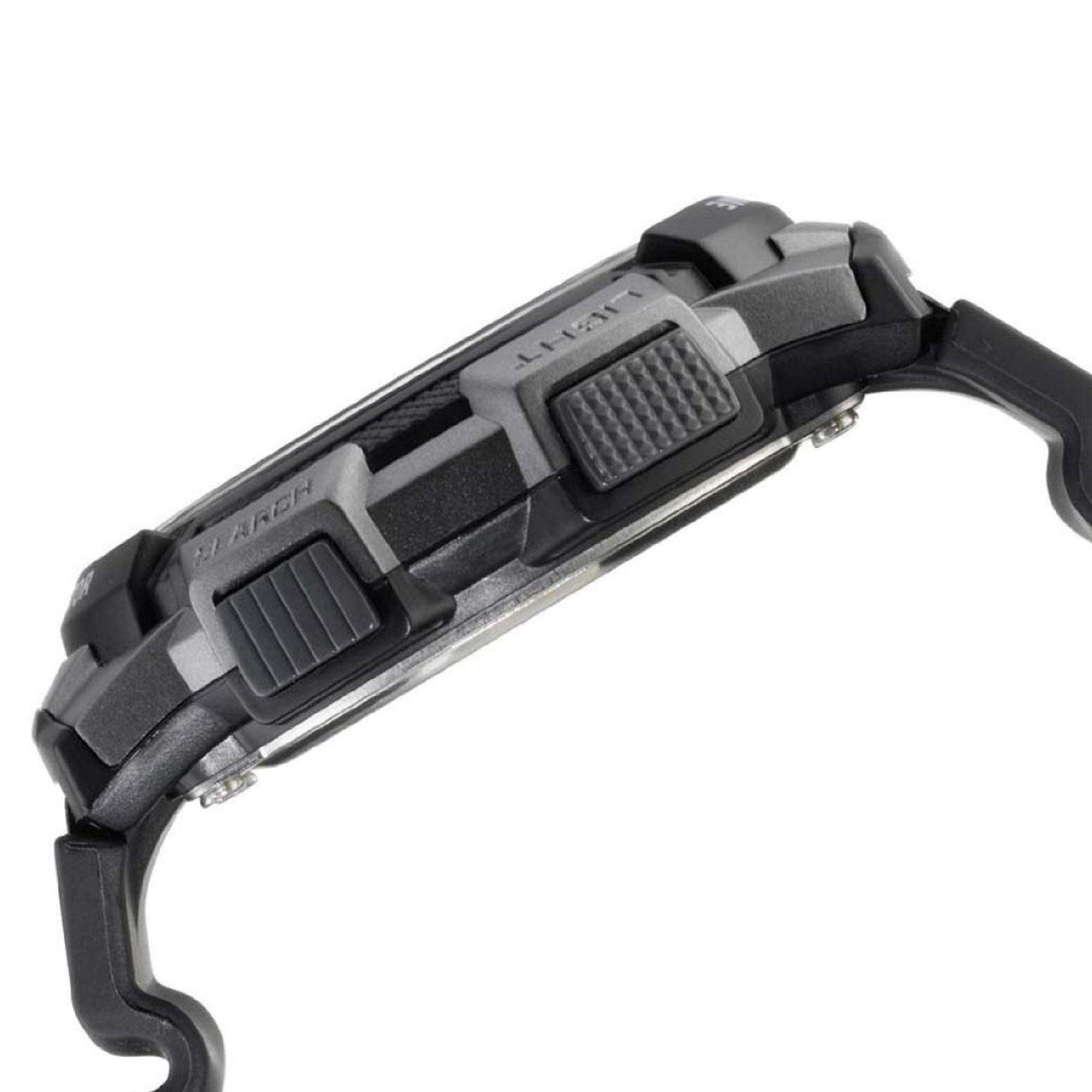 Casio Collection World Alarm Quartz Digital Black Resin Strap Men's Watch AE-1000W-1BVEF