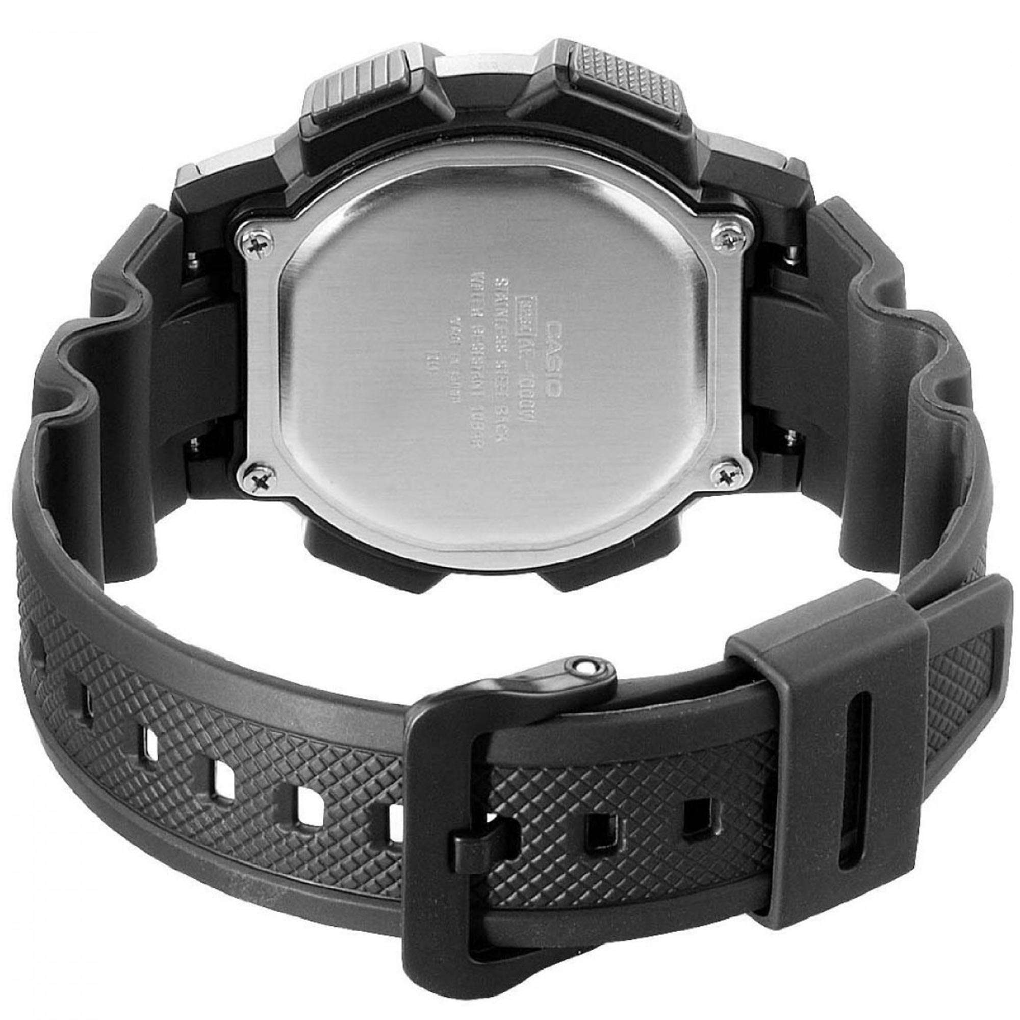 Casio Collection World Alarm Quartz Digital Black Resin Strap Men's Watch AE-1000W-1BVEF