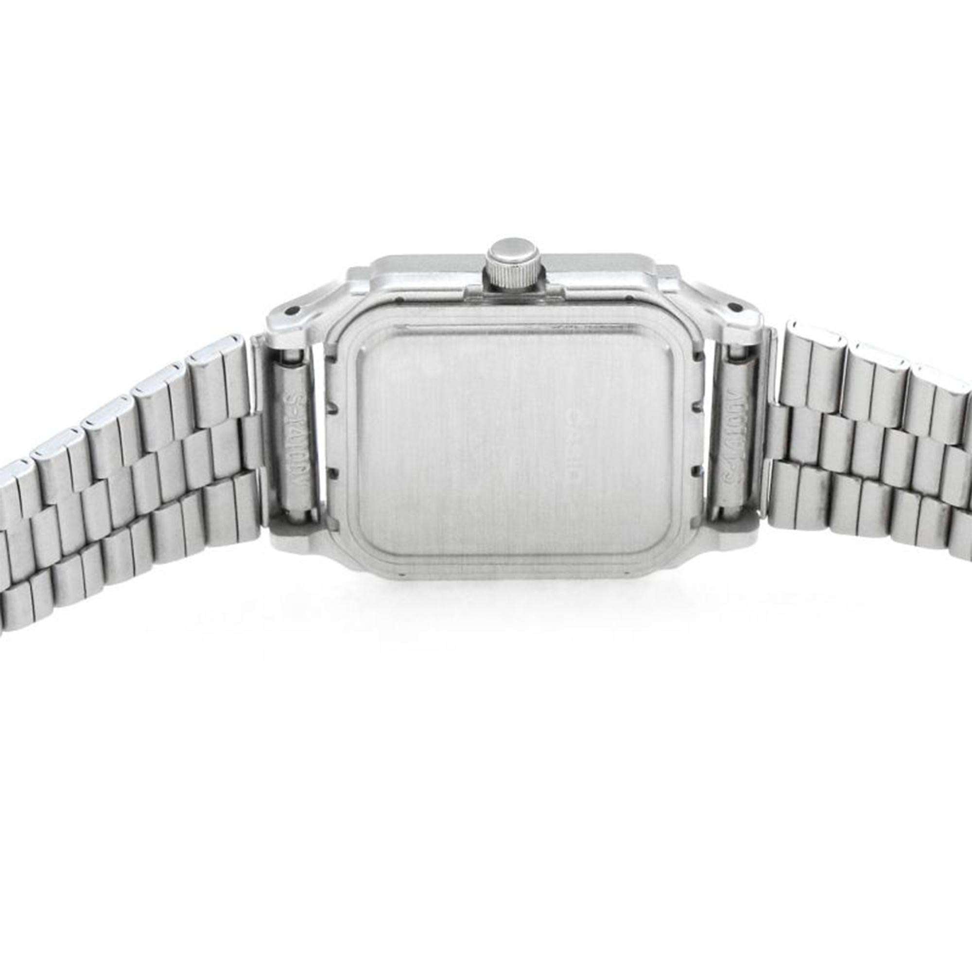 Casio Collection Classic Quartz Brown Dial Silver Stainless Steel Bracelet Ladies' Watch LQ-400D-1AEF