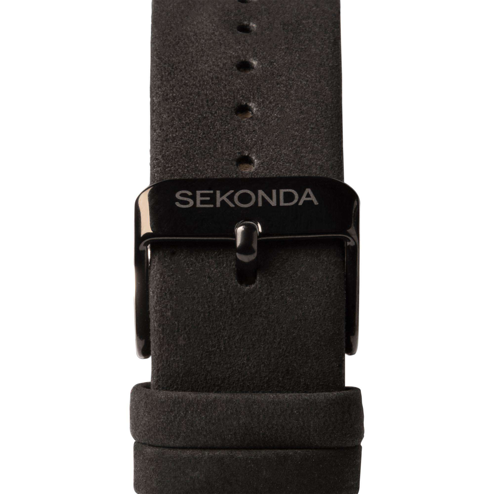 Sekonda Airborne Quartz Black Dial Black Strap Men's Watch 1991