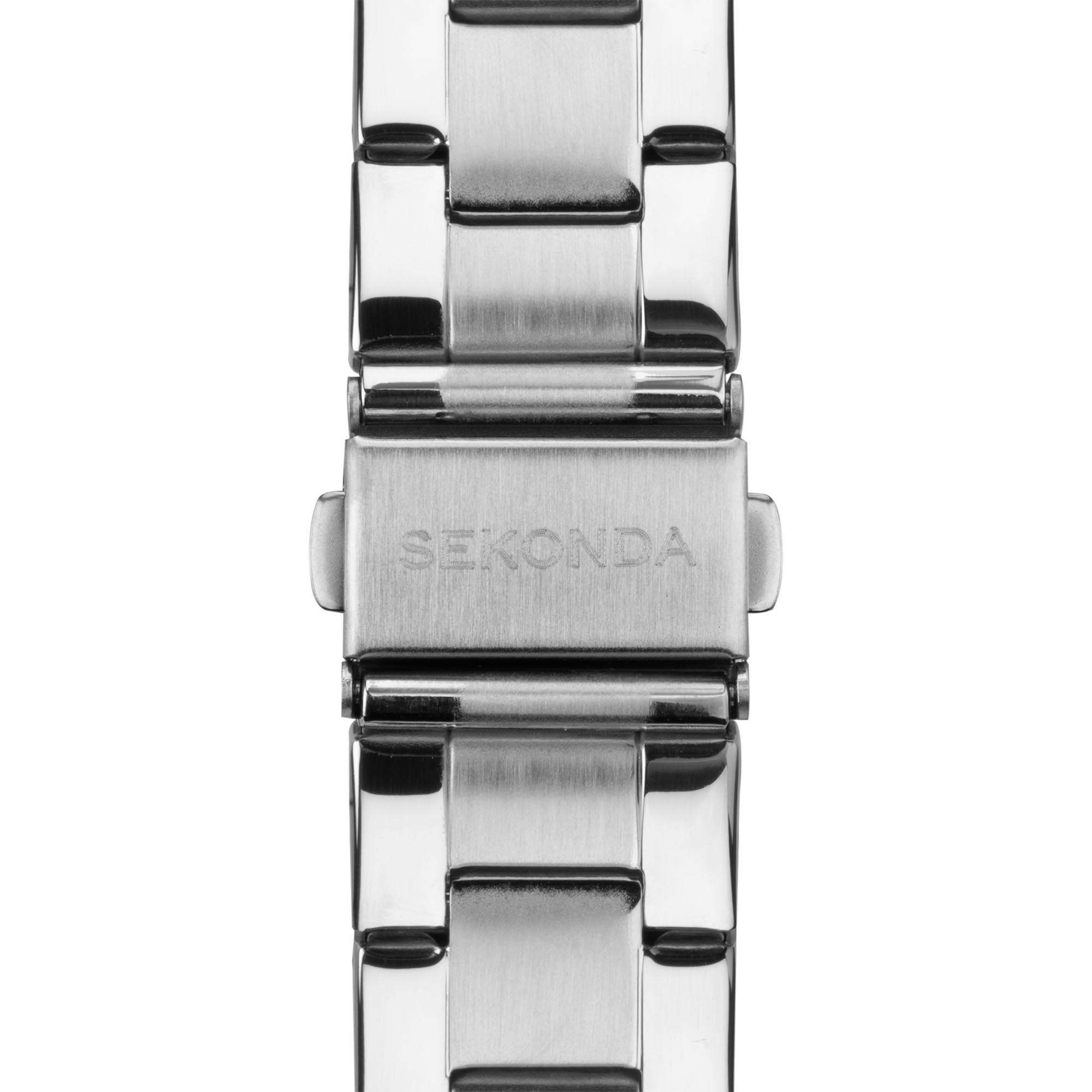 Sekonda Classic Quartz Blue Dial Stainless Steel Bracelet Men's Watch 1943