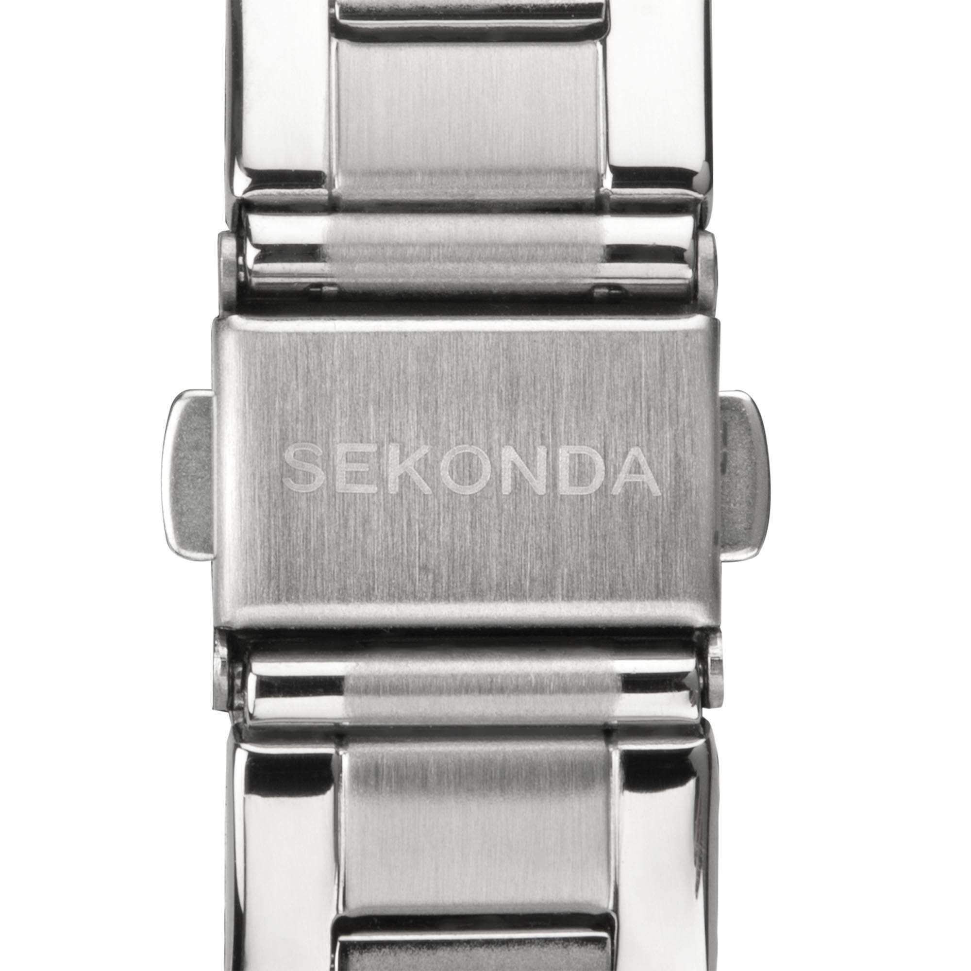 Sekonda ColourPop Light Blue Dial Stainless Steel Ladies Watch 40404
