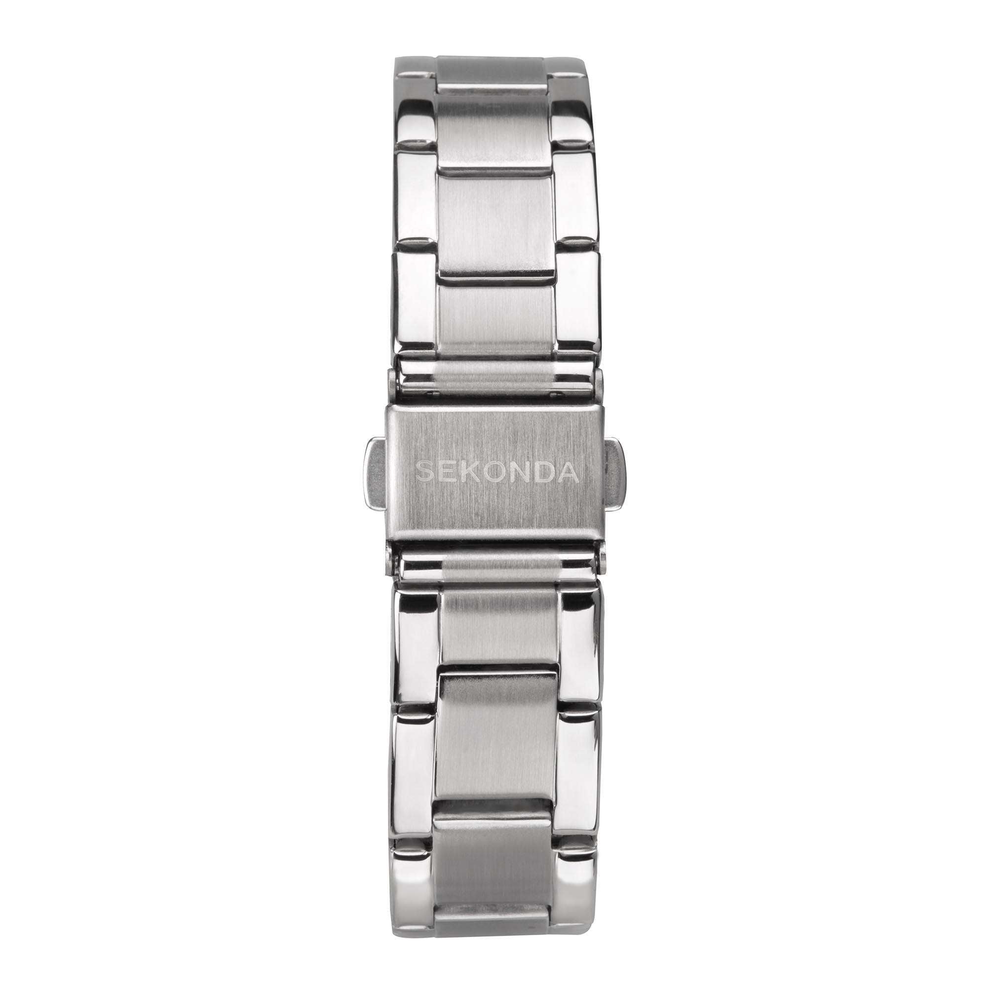 Sekonda ColourPop Quartz White Dial Stainless Steel Bracelet Ladies Watch 40363