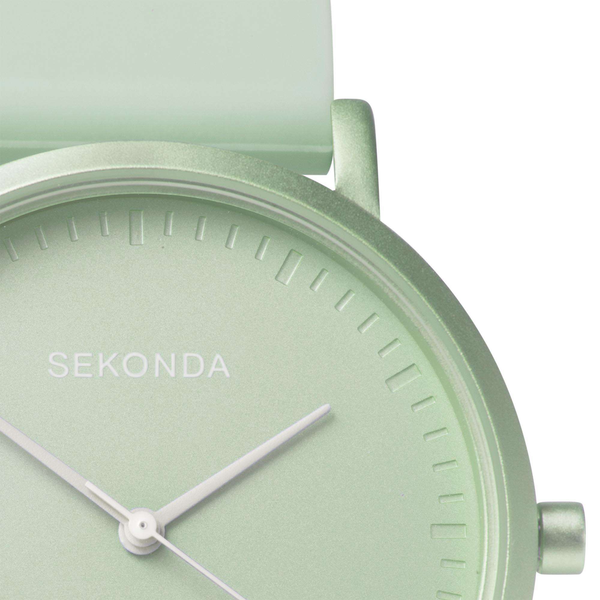 Sekonda In Colour Quartz Green Dial Green Strap Unisex Watch 40395