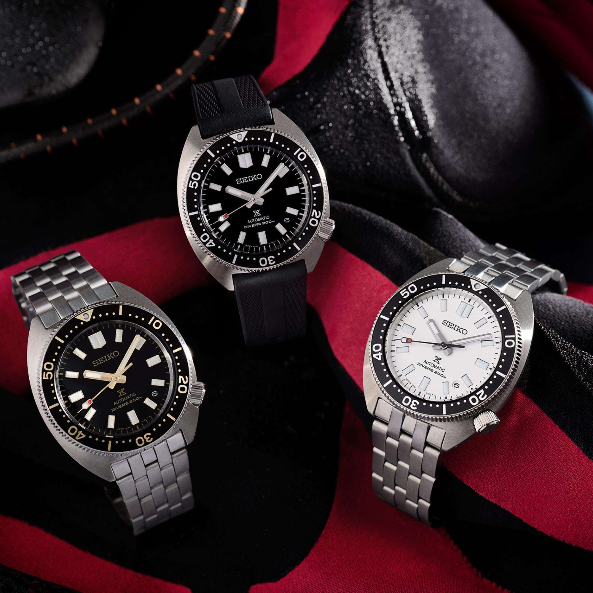 Seiko Prospex Heritage Turtle 1968 Recreation Automatic Black Dial Stainless Steel Bracelet SPB315J1