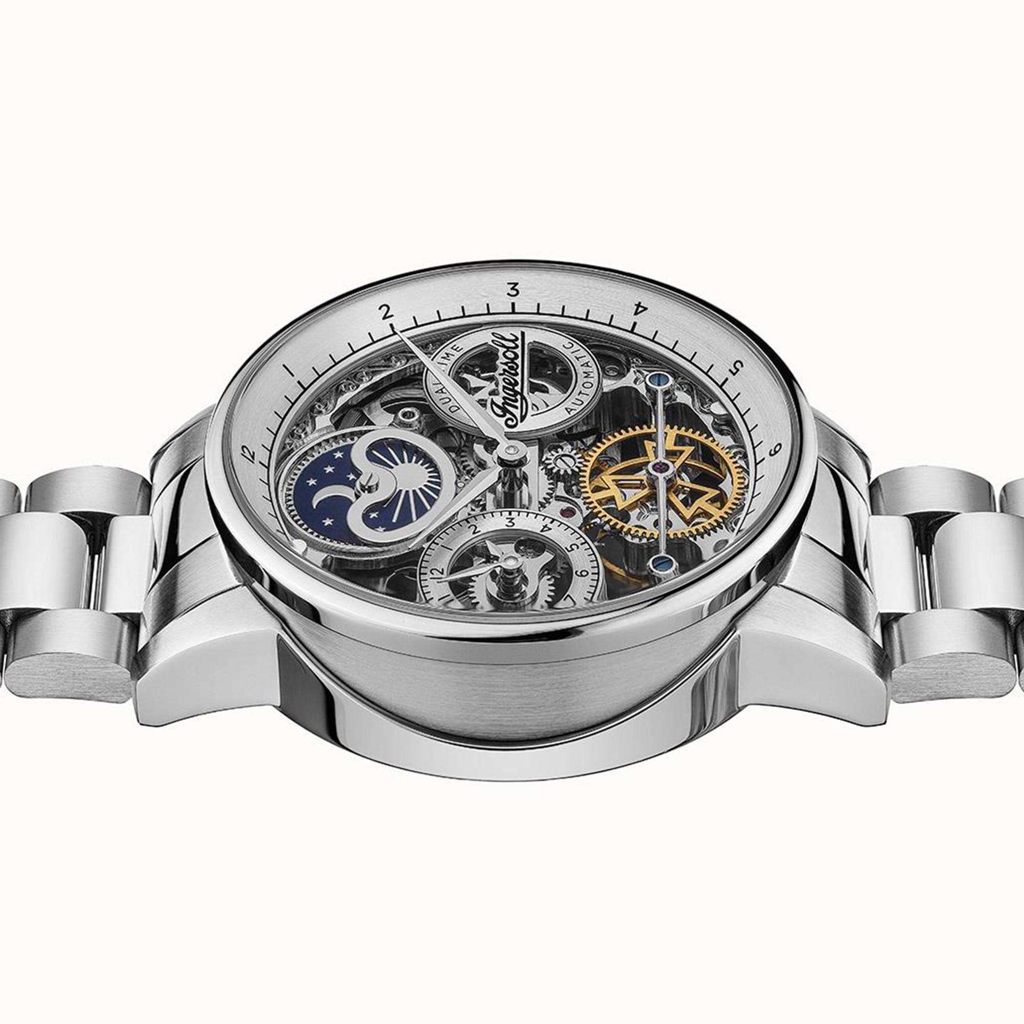 Ingersoll  The Michigan  Automatic Blue Dial Stainless Steel Bracelet Men's Watch I01107