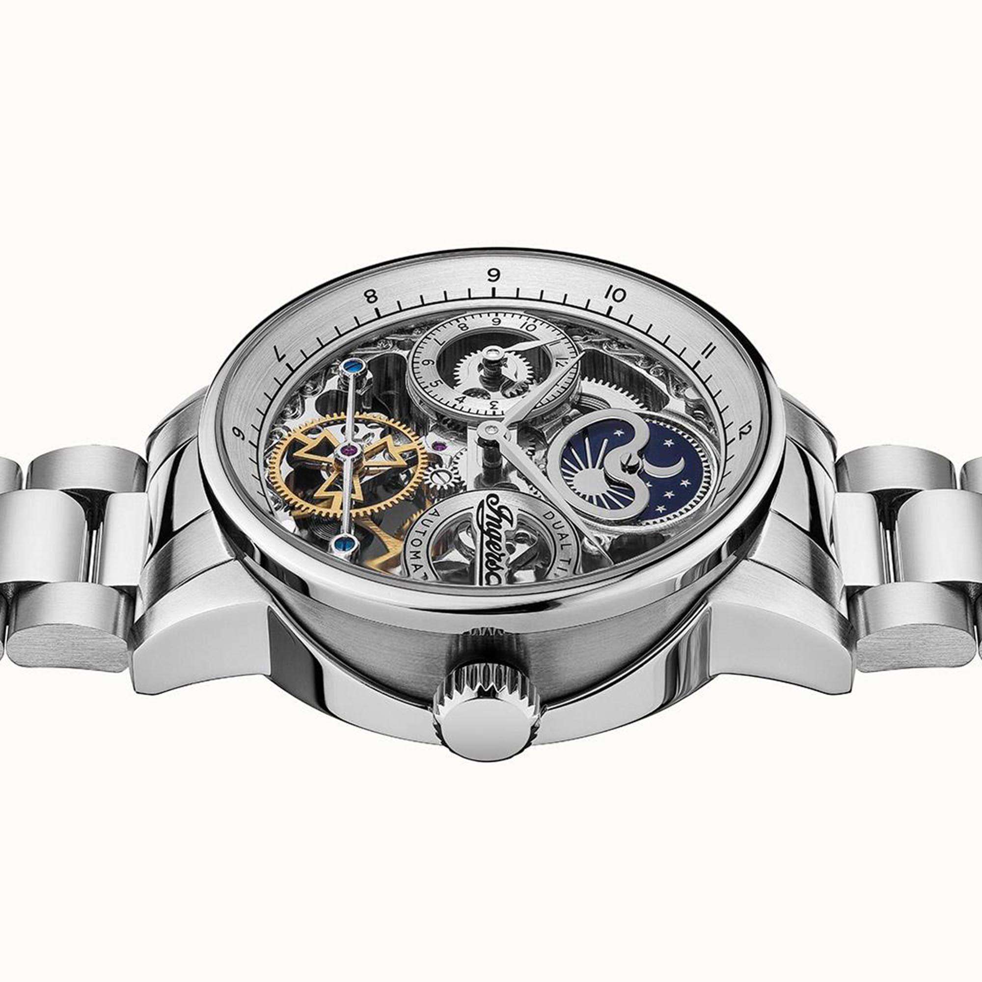 Ingersoll  The Michigan  Automatic Blue Dial Stainless Steel Bracelet Men's Watch I01107