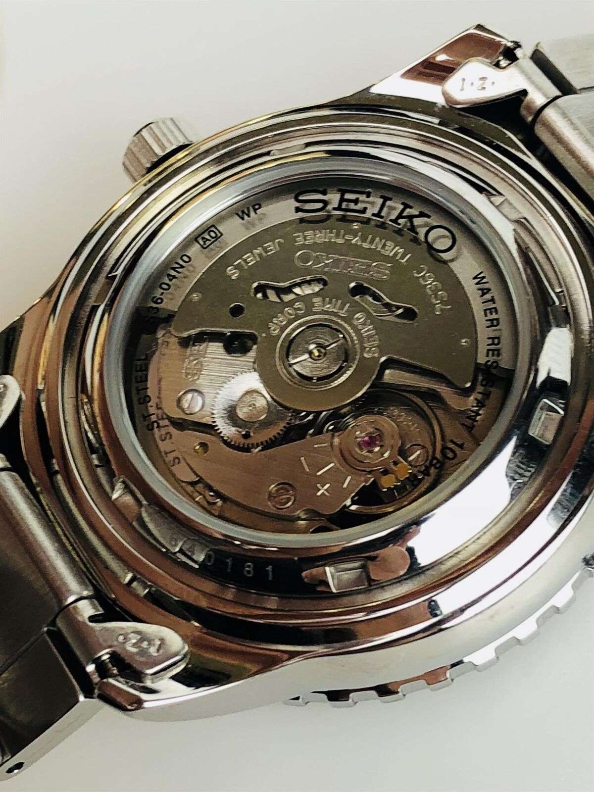 Seiko 5 Sports Automatic Black Dial Stainless Steel Men's Watch SNZH57K1