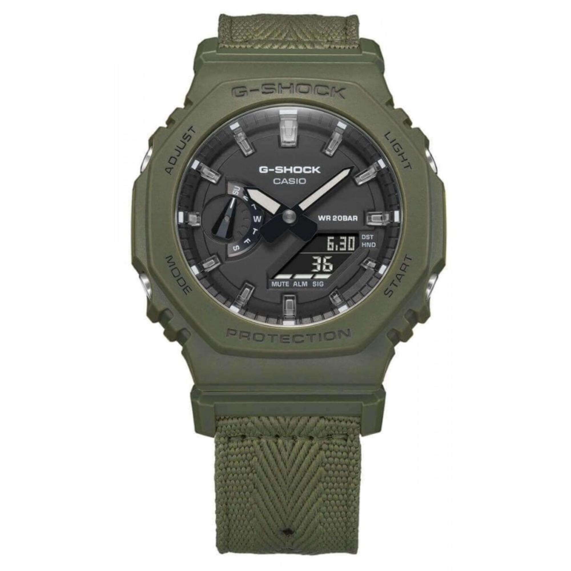 Casio G-Shock Frozen Forest Snow Camo Series Mens Watch GAE-2100GC-7AER
