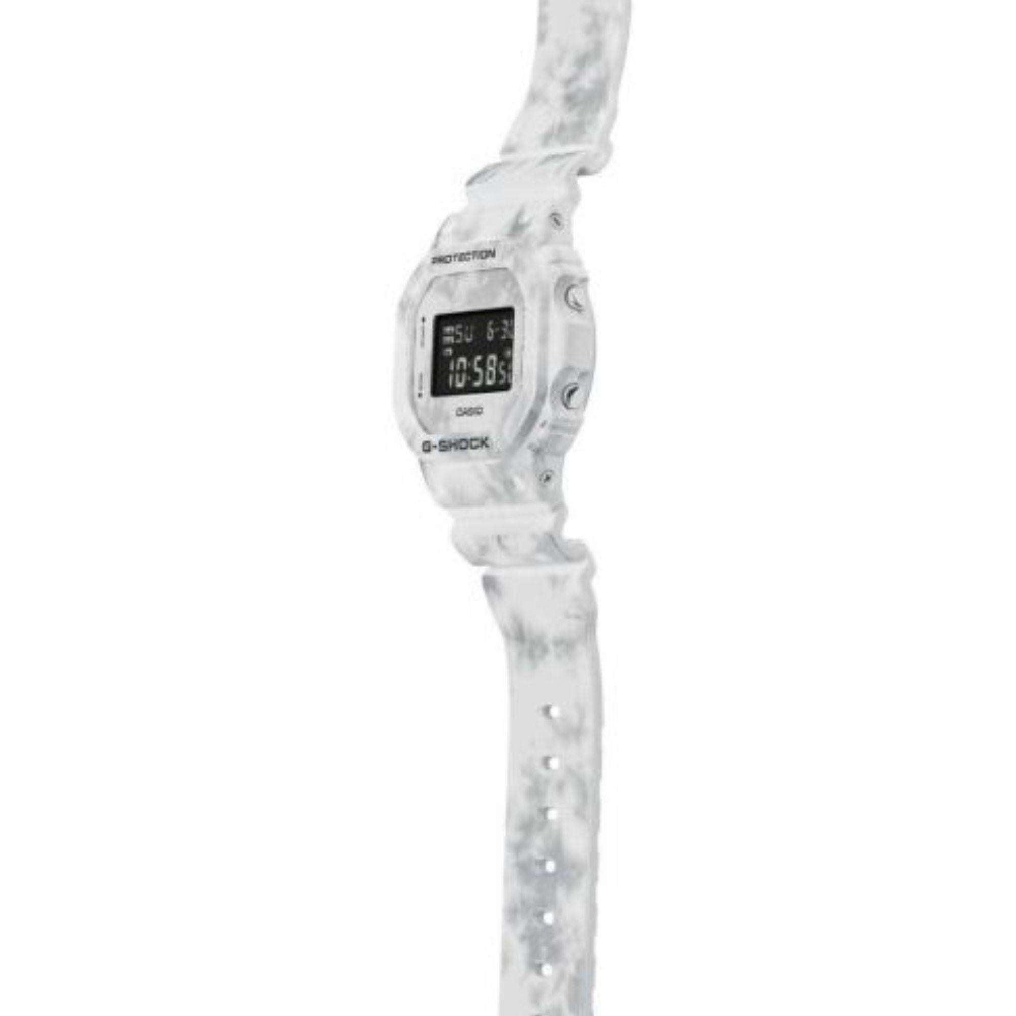 Casio G-Shock Frozen Forest Series Snow Camouflage Quartz Digital Dial Men's Watch DW-5600GC-7ER