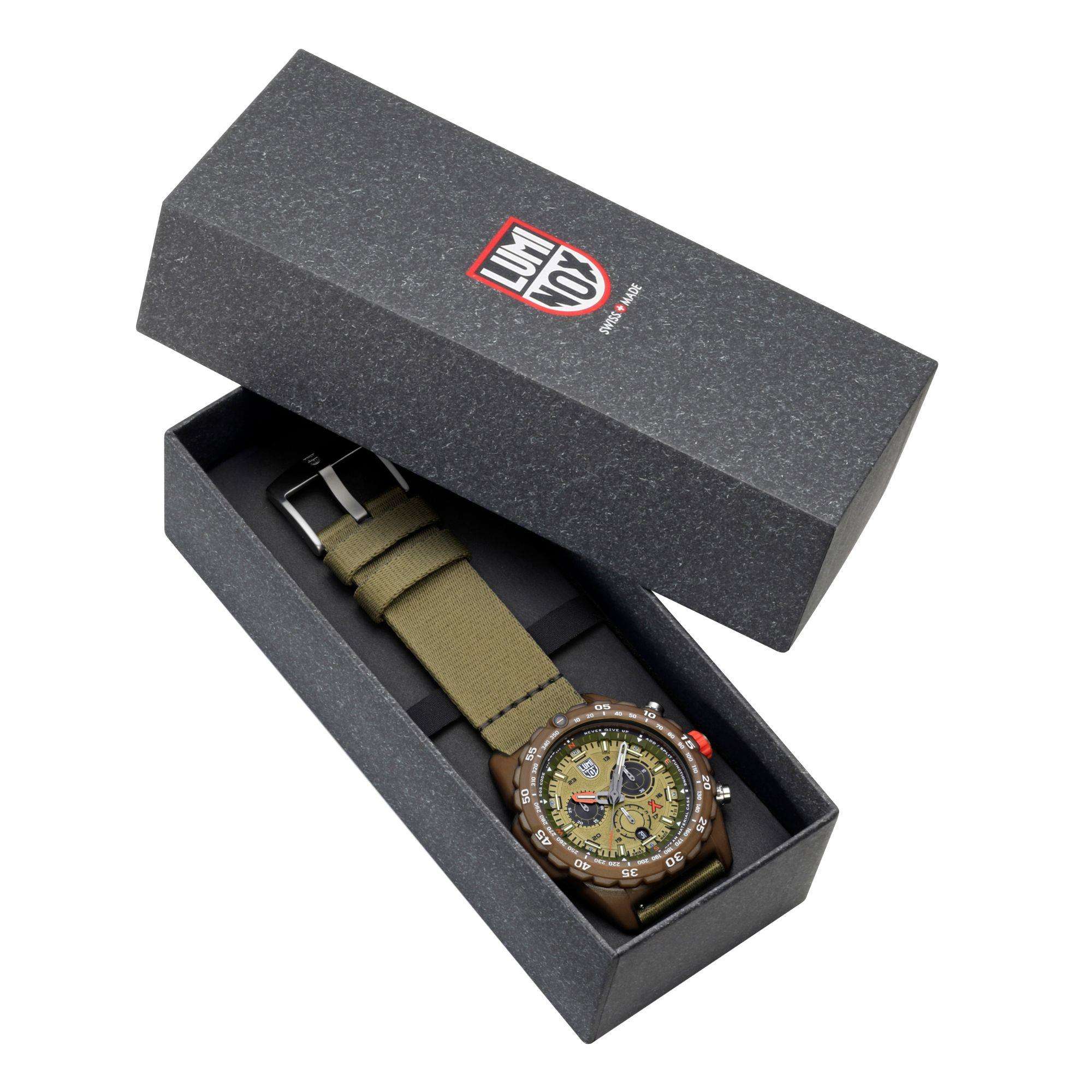 Luminox Bear Grylls Survival 3740 Eco Master Series Green Dial Men's Watch XB.3757.ECO