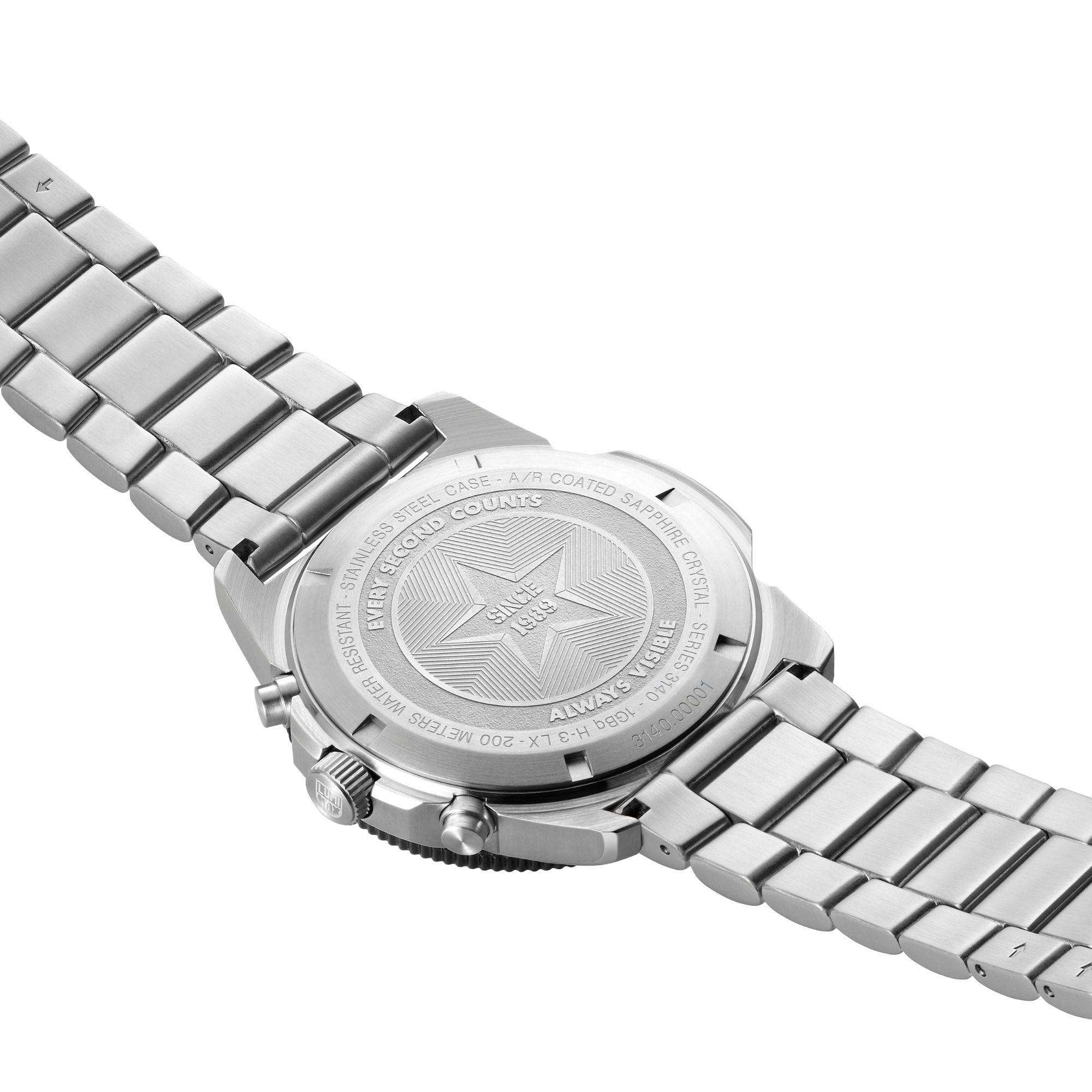 Luminox Pacific Diver Chronograph Stainless Steel Bracelet Mens Watch XS.3142