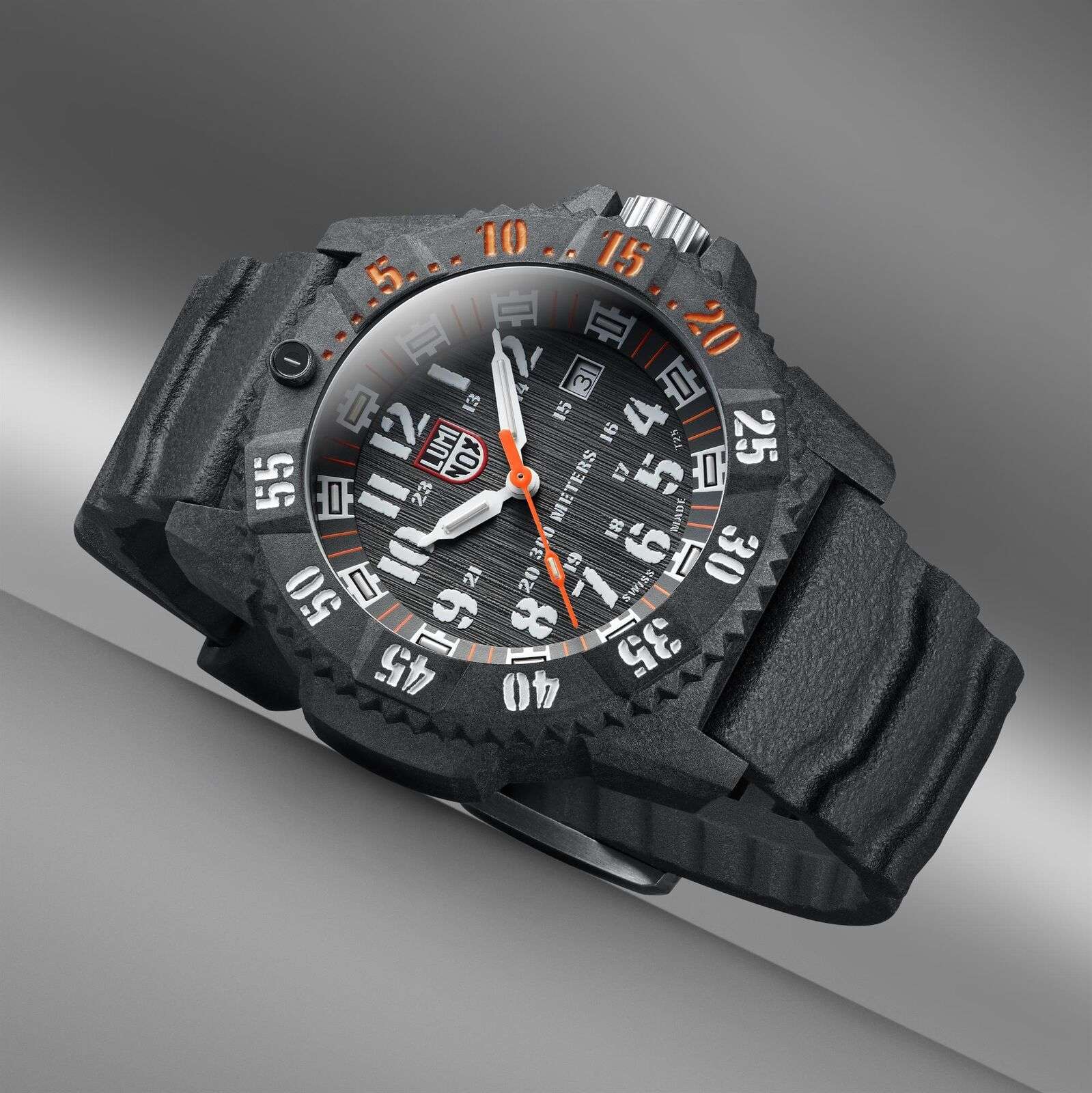 Luminox Master Carbon Seal Set 3800 Series Black Dial Watch XS