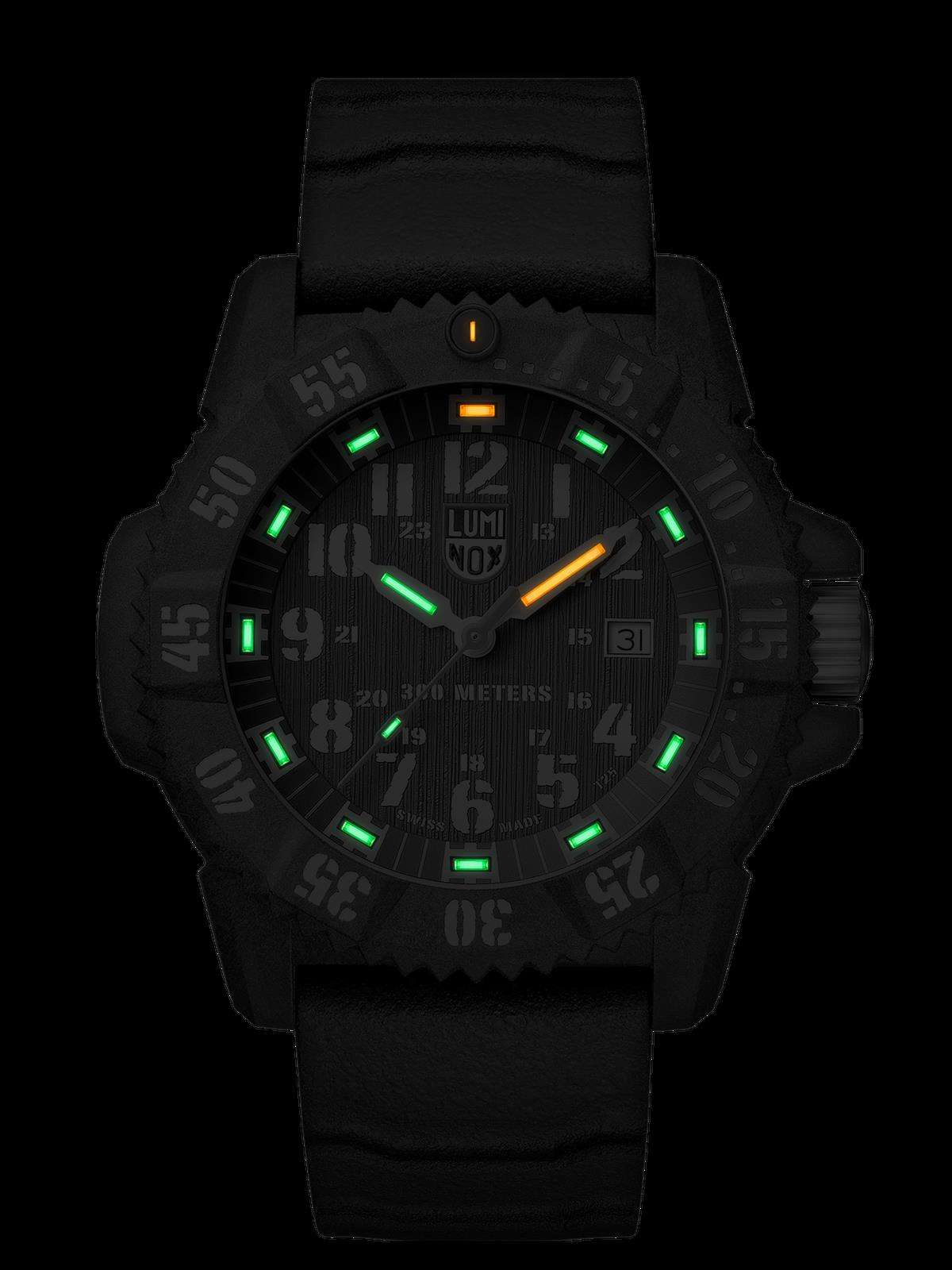 Luminox Master Carbon Seal Set 3800 Series Black Dial Watch XS.3801.C.SET