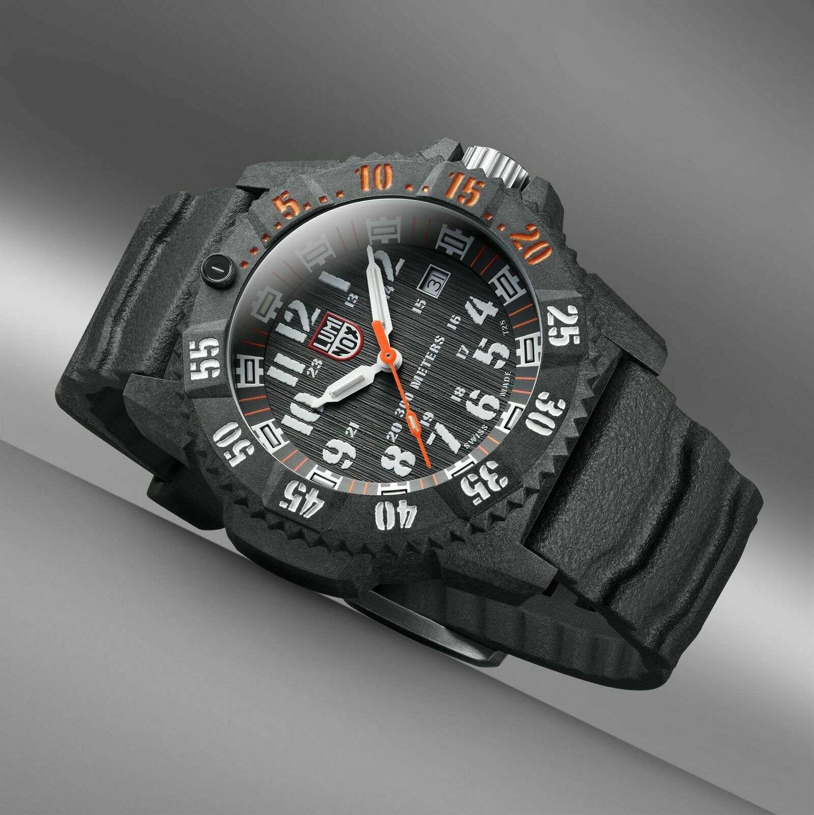 Luminox Master Carbon Seal Set 3800 Series Black Dial Watch XS
