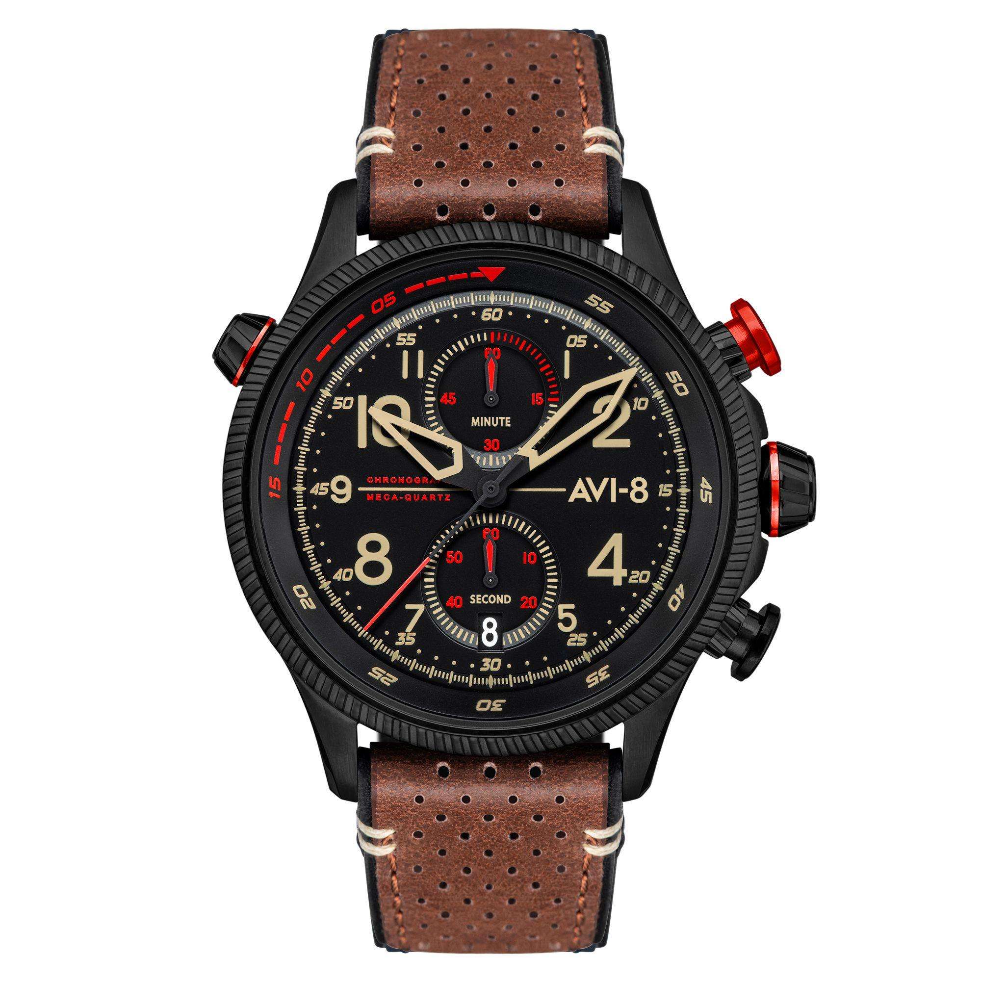 AVI-8 Hawker Hunter Duke Chronograph Tangmere Mens Watch AV-4080-04