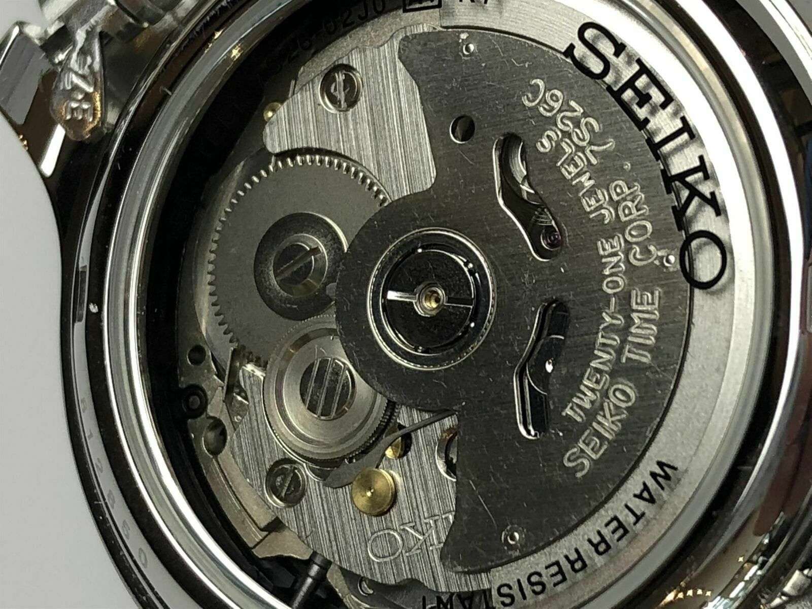 Seiko 5 Automatic Black Dial Stainless Steel Men's Watch SNK795K1