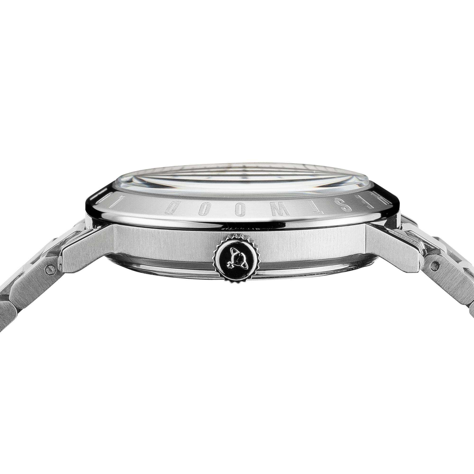 Vivienne Westwood Bloomsbury Blue Dial Steel Strap Women's Watch VV152NVSL