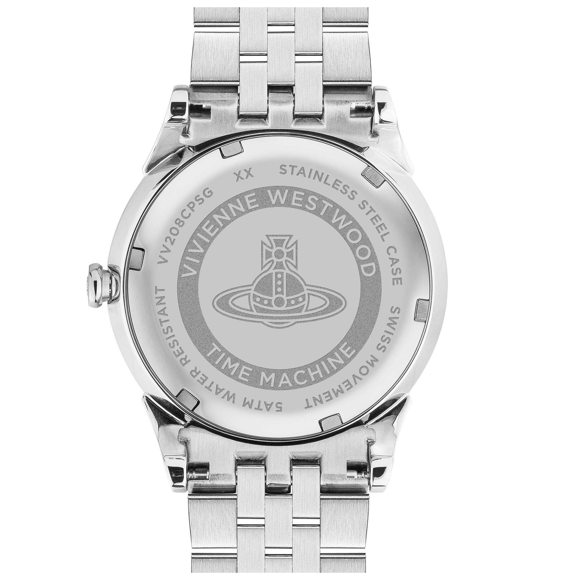 Vivienne Westwood The Wallace Champagne Dial Two Tone Stainless Steel Bracelet Ladies Watch VV208CPSG